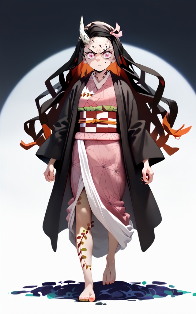 【鬼灭之刃-Kimetsu no Yaiba】祢豆子-Kamado Nezuko by Tangerboom on Tensor.Art