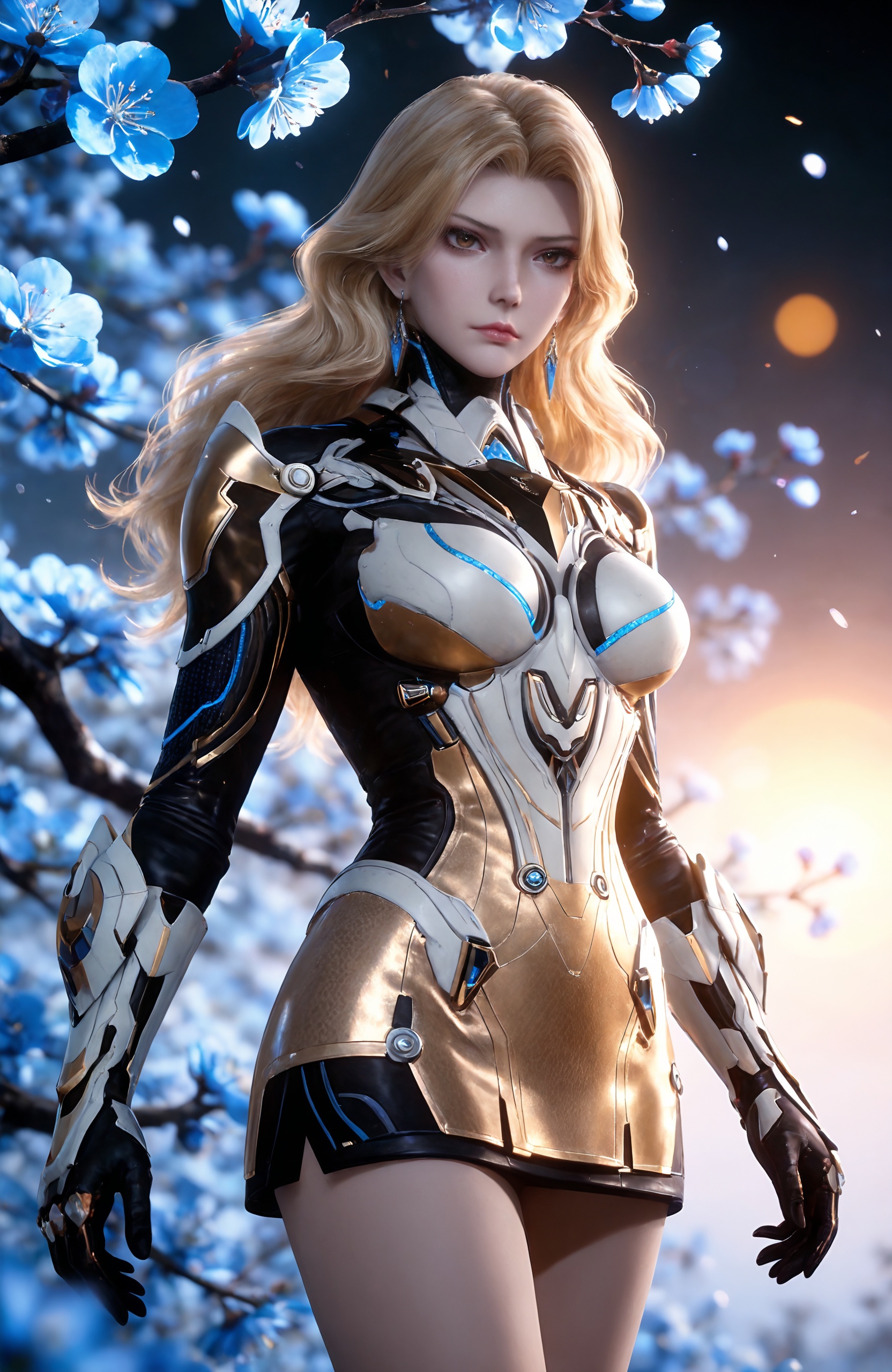 1girl,  blonde hair,  long hair by 天海TianHai on Tensor.Art