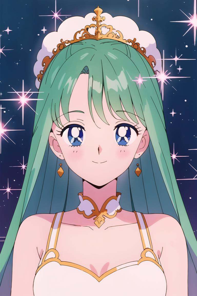 best quality, masterpiece,  <lora:smv1-10:1>, 1girl, sparkle background, looking at viewer, portrait, light smile, sparkle, pastel colors,