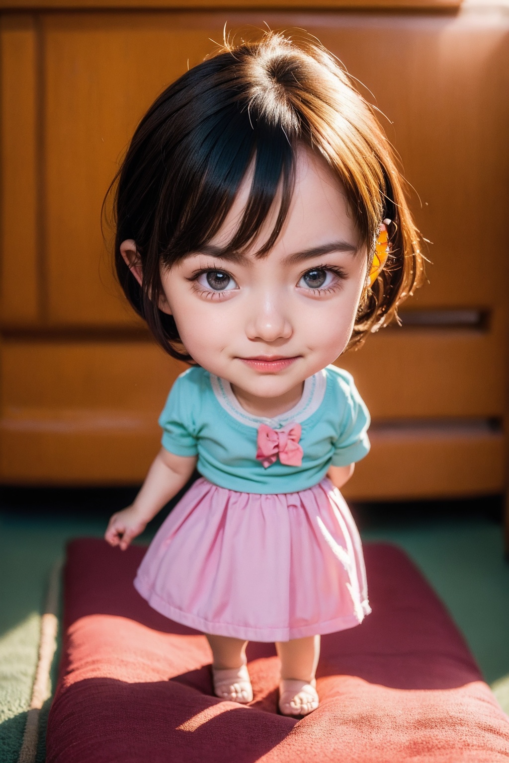 1girl,  full body,  chibi on Tensor.Art