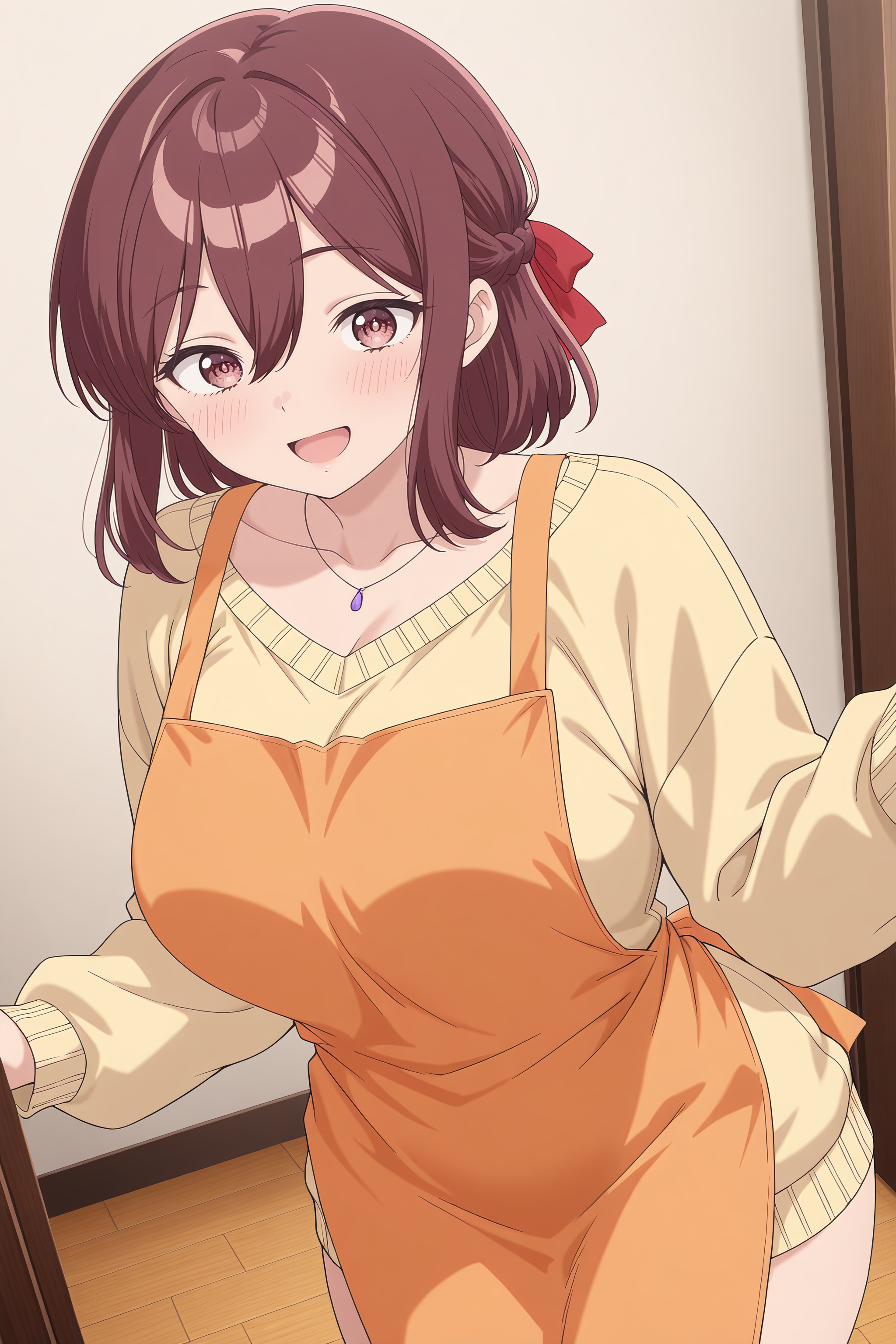 apron,  akemi-abikura(yowayowasensei),  baseoutfit on Tensor.Art