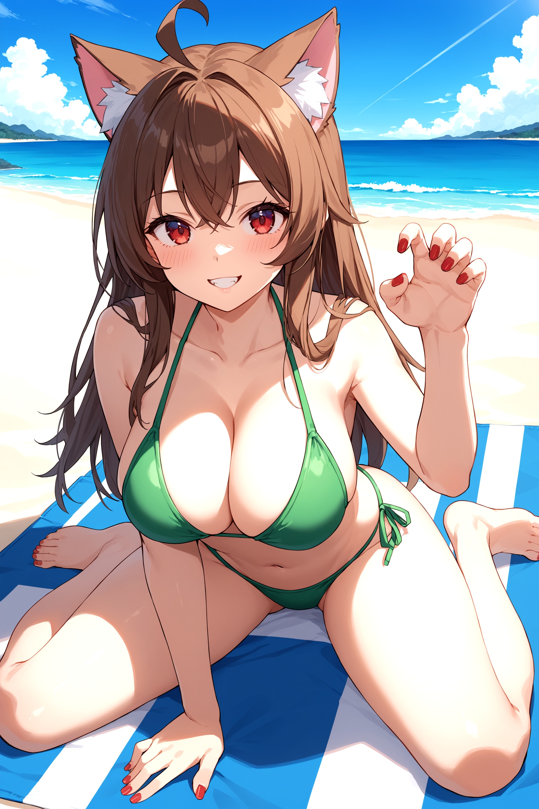 1girl,  swimsuit,  breasts on Tensor.Art