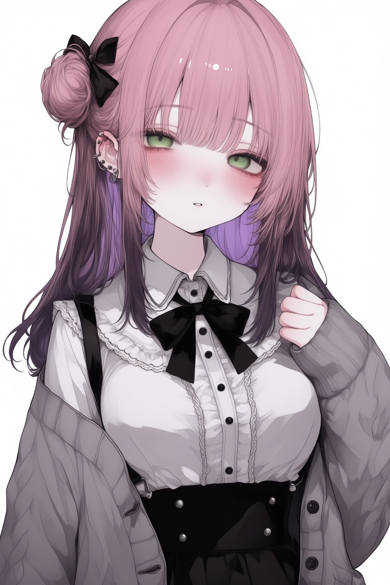 1girl,  blush,  breasts on Tensor.Art