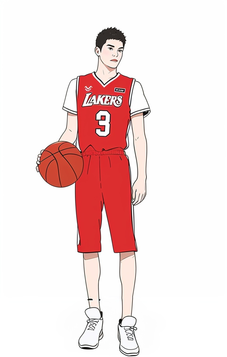 简笔画,a pair of basketball shoes,{full body photo},nightgown,long hair,close-up,cartoons,etc.,with diffuse style,simple strokes,line sketches,light color rendering,flat painting,hand-painted cartoon style,(white_background),