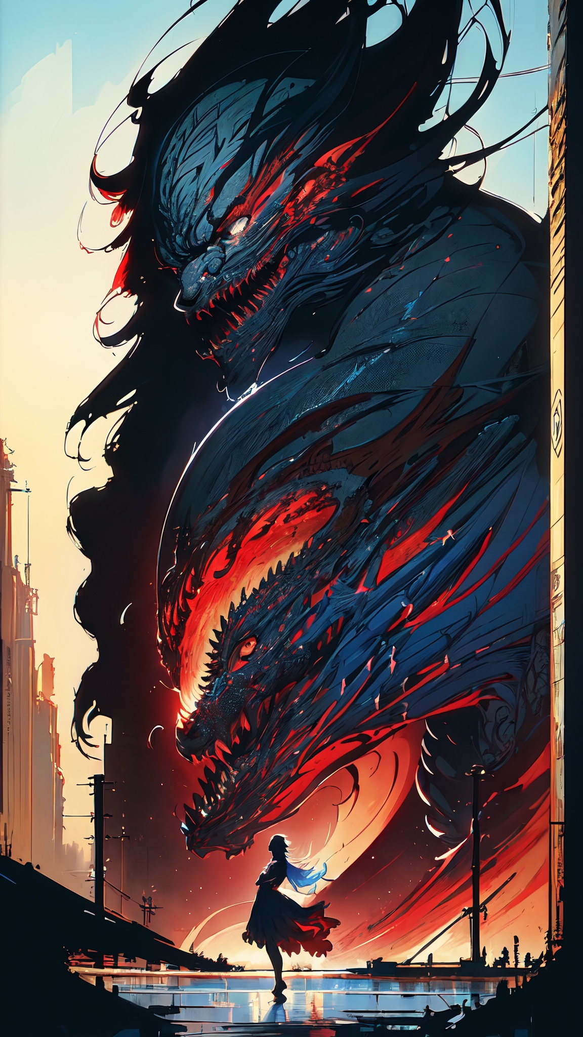 by Alex Ross and Makoto Shinkai,  ,  poster art on Tensor.Art