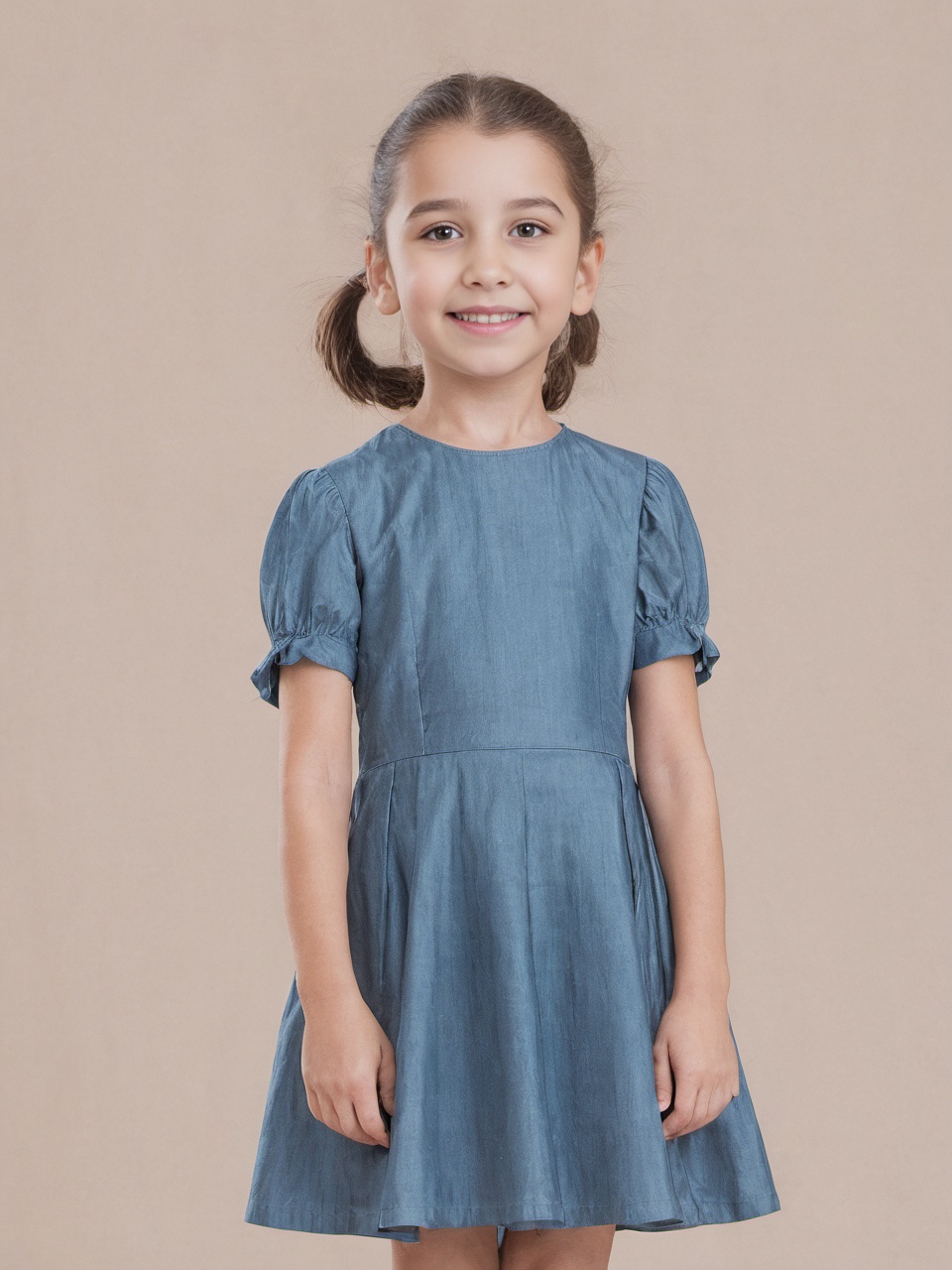 professional full body shot of a little 8 years old girl on Tensor.Art