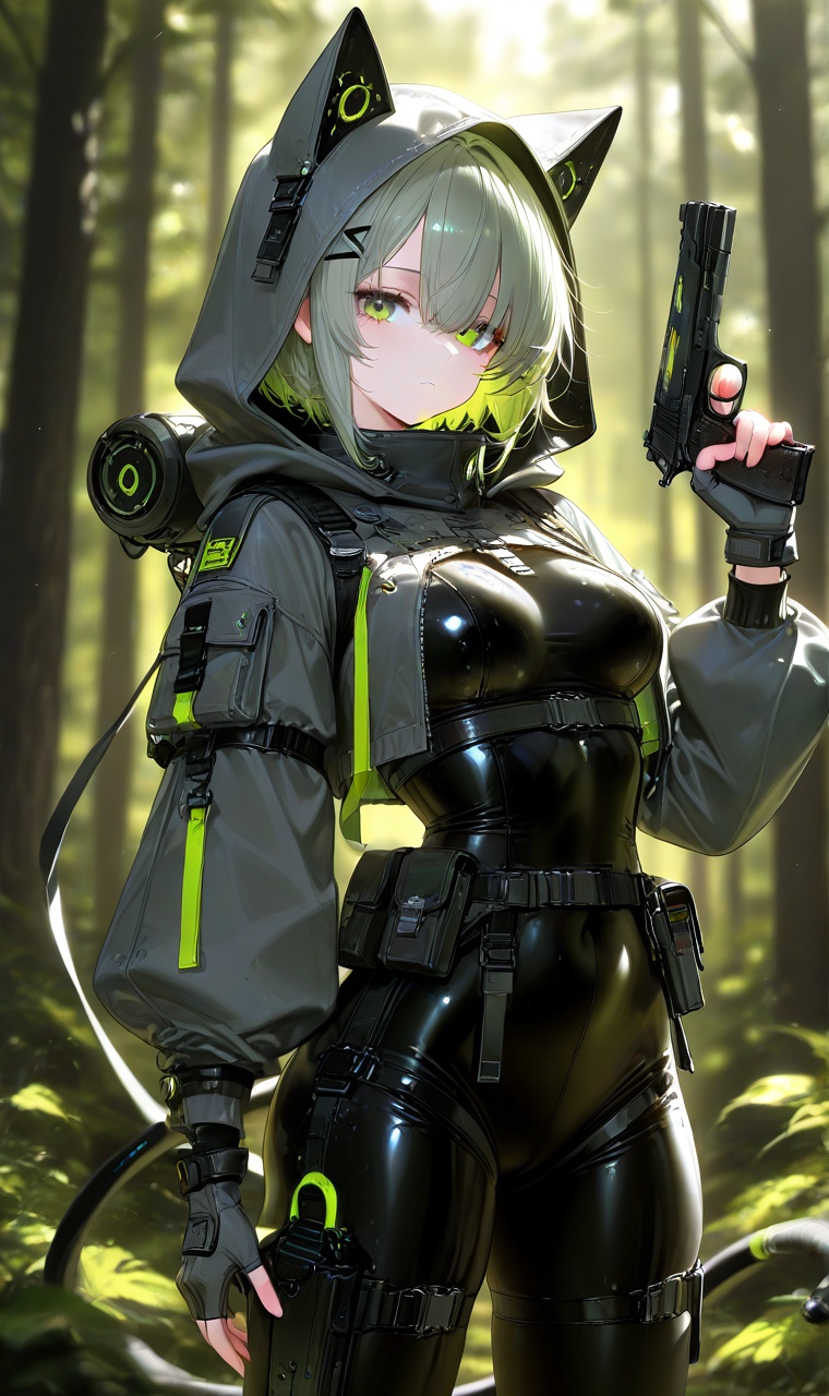 1girl,  solo,  breasts on Tensor.Art