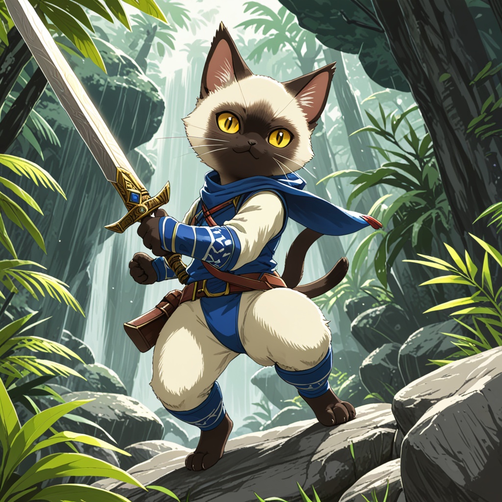 (by Awataguchi Takamitsu,  by Hasui Kawase),  monster hunter on Tensor.Art