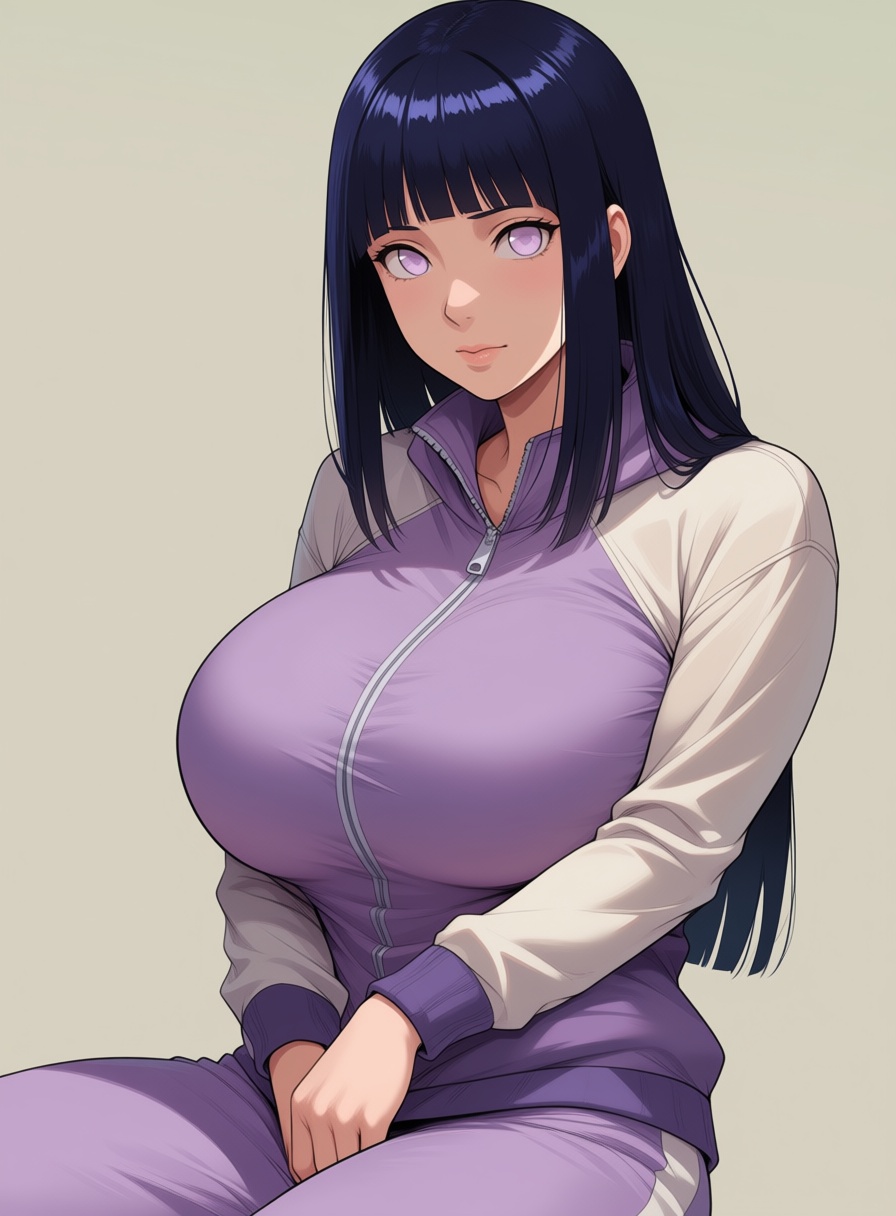Supermelon_Style,  1girl,  hyuuga hinata on Tensor.Art
