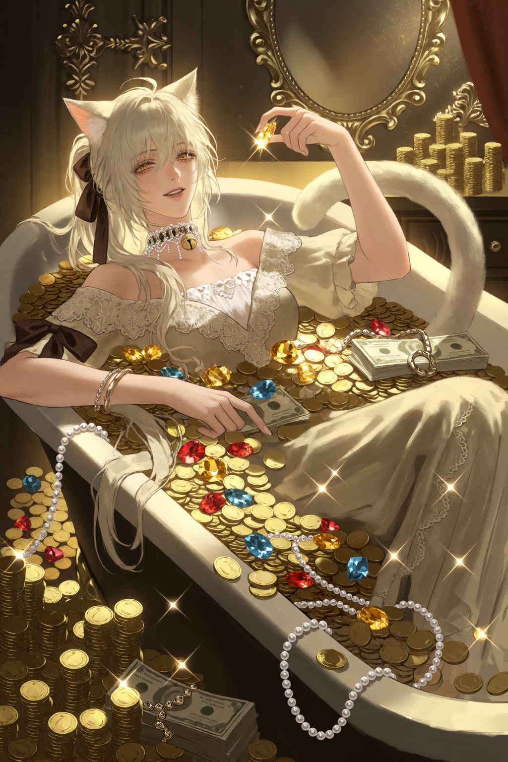 1 woman,  solo,  original character on Tensor.Art