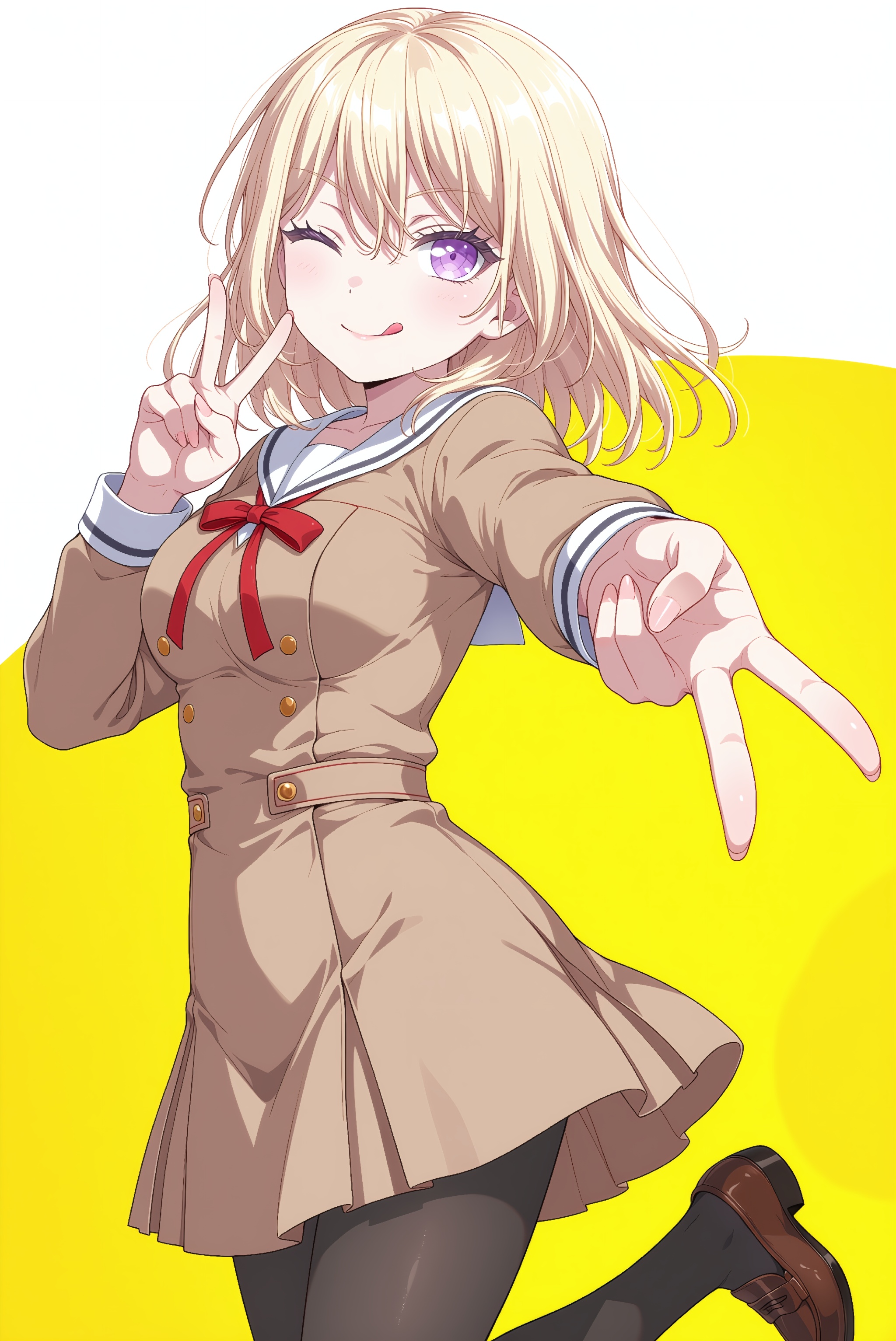 uika-m,  blonde hair,  medium hair on Tensor.Art