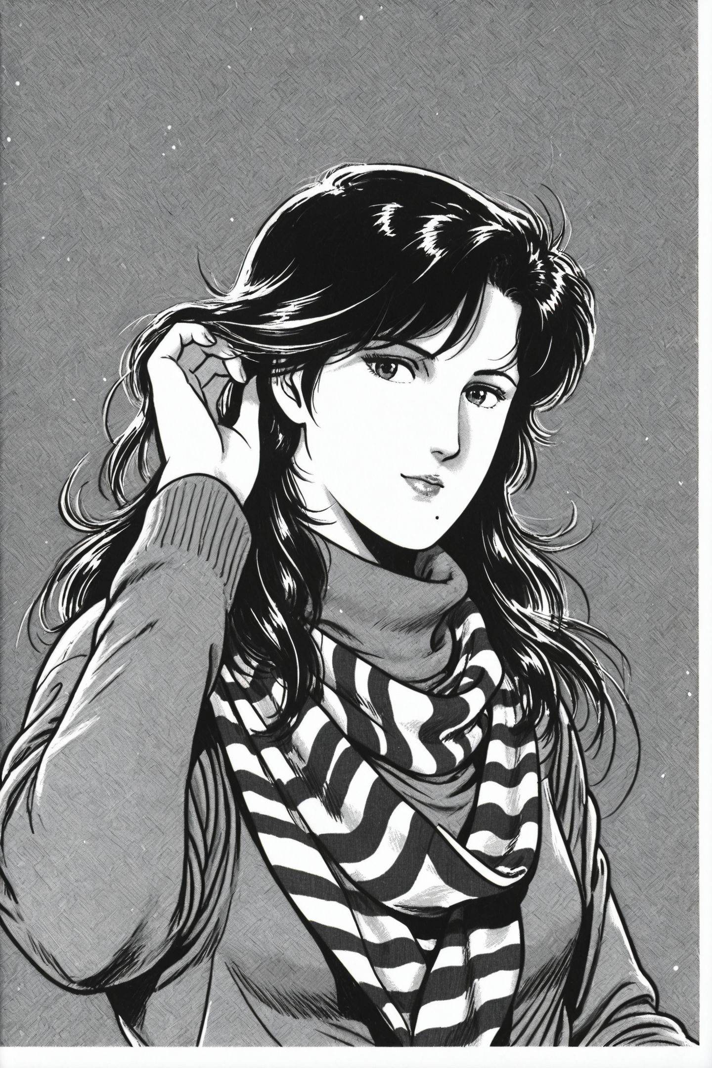 Tsukasa Hojo Style,  Rui Kisugi,  1girl by flyx3 on Tensor.Art