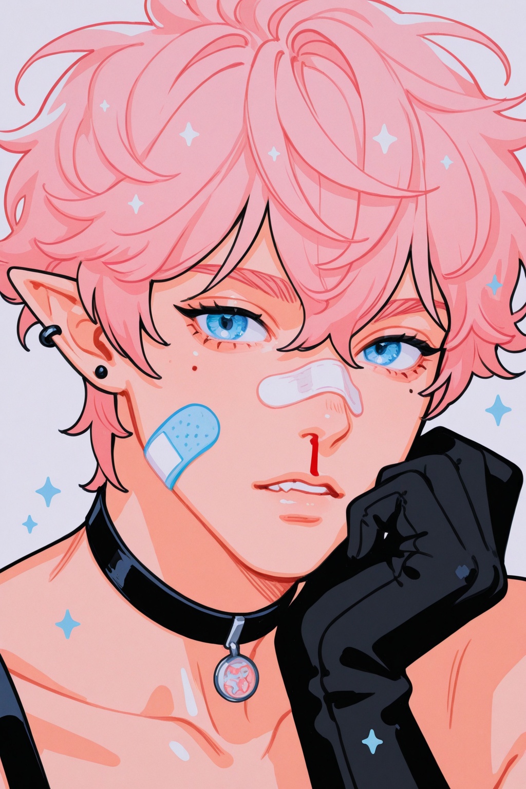 m1yo,  soft pastel illustration,  clean lineart on Tensor.Art