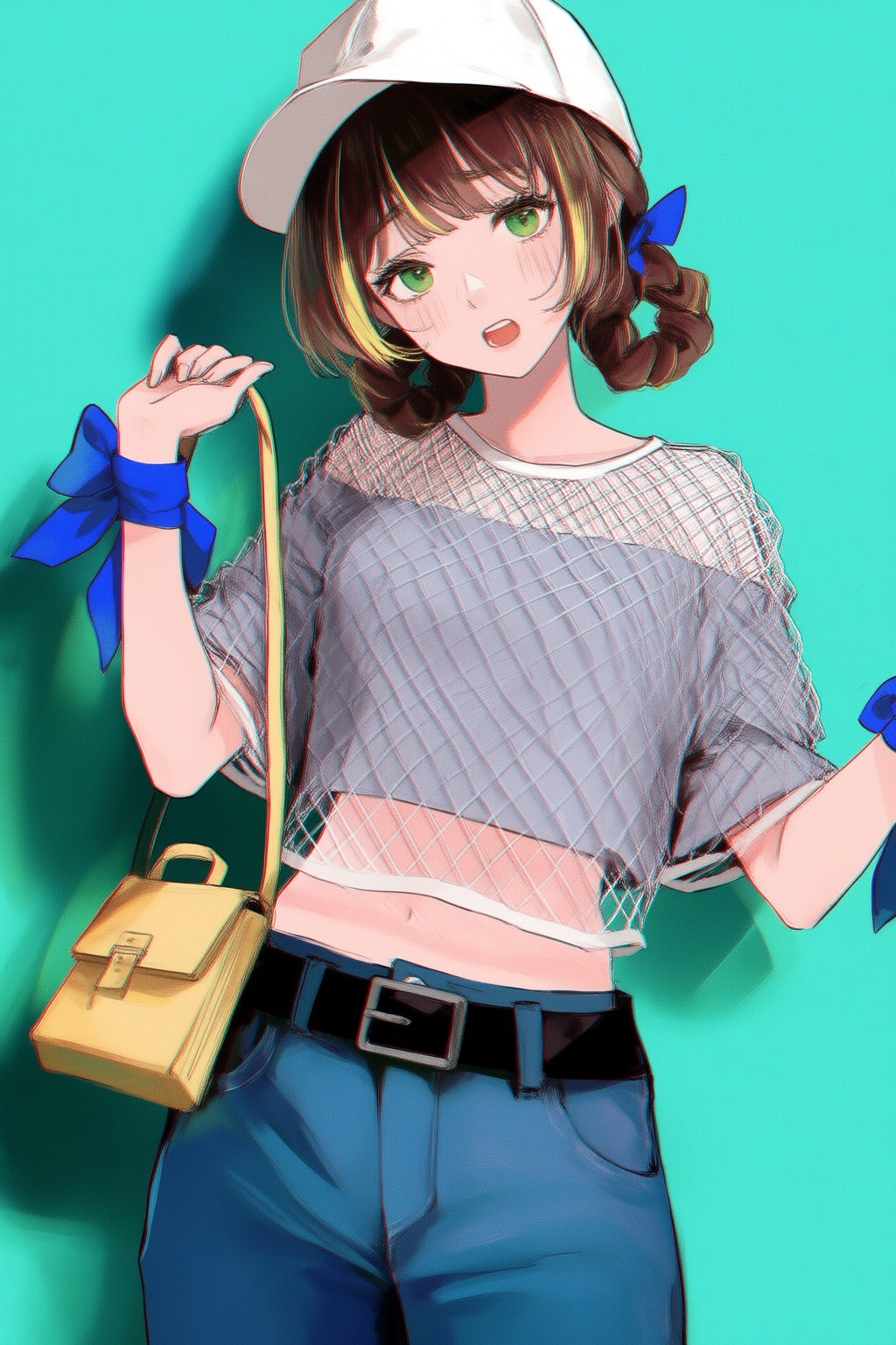 1girl,  blush,  braid on Tensor.Art