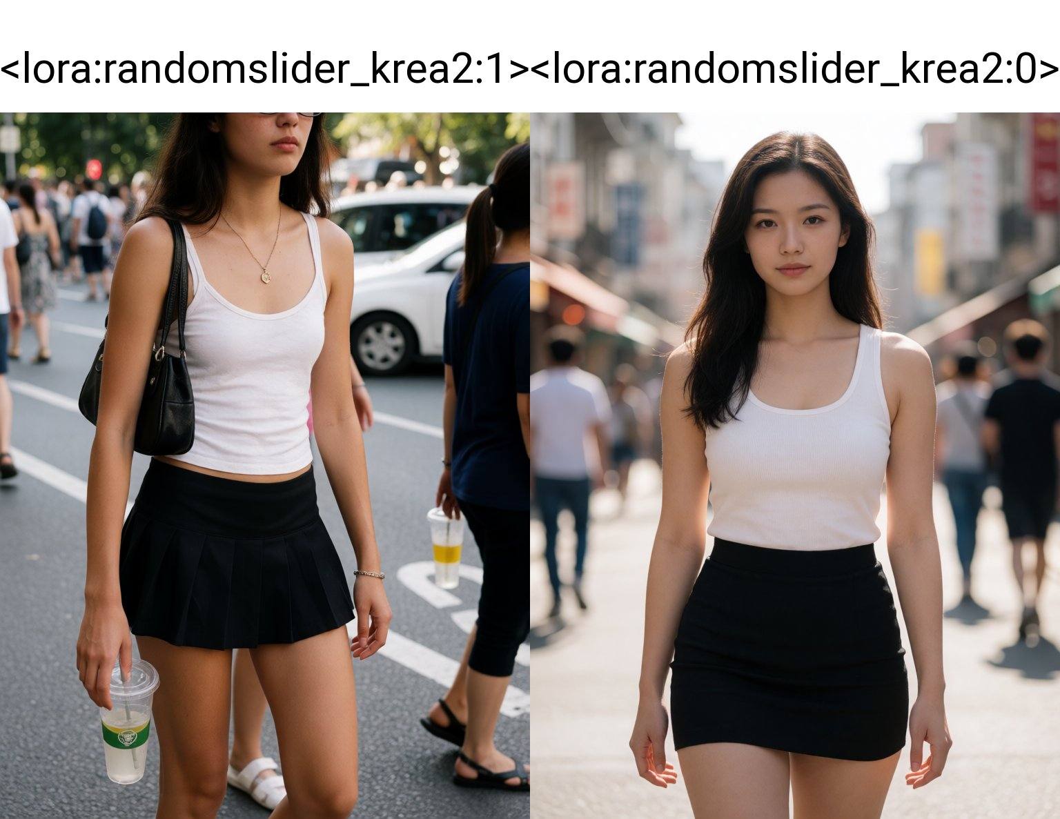 a young woman,  miniskirt,  medium shot on Tensor.Art