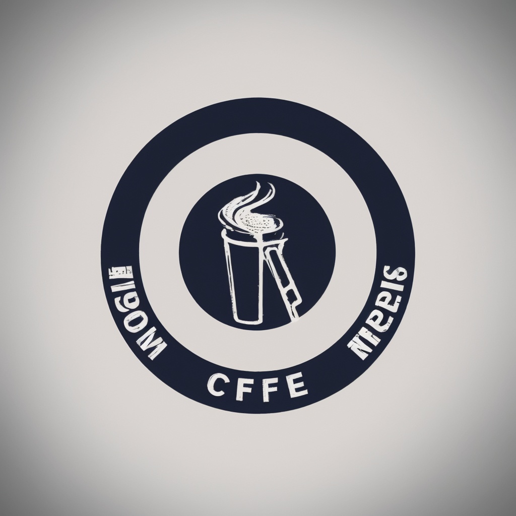 (logo:1),a logo for a coffe shop, coffe,LogoRedAF, logo with cartoon background,2 colors, logo design, simple, logo design, pinterest, (octane:1.09)   <lora:logo:0.8>