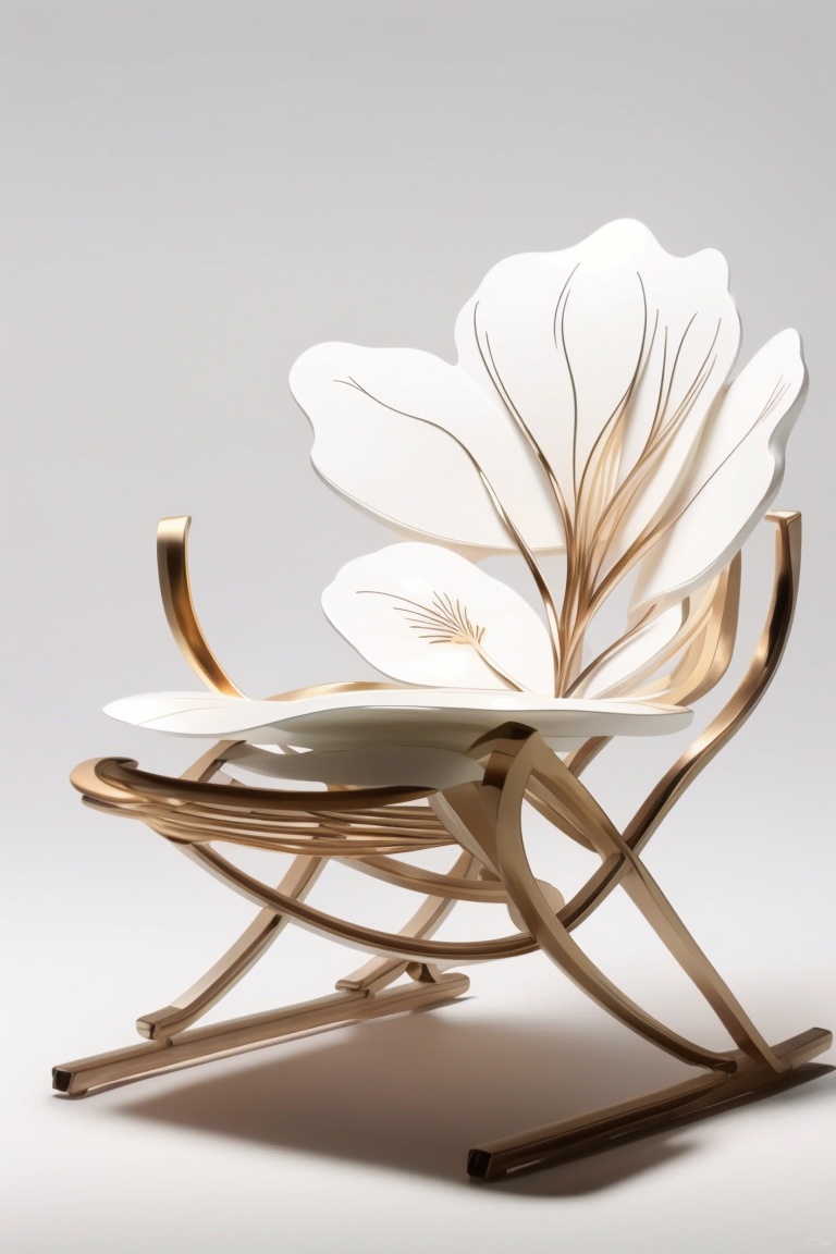 ((HRD, HUD, 8K)),((masterpiece, best quality)), highly detailed, soft light,CreativeFurniture, no humans, flower, gradient background, gradient, grey background, still life, simple background, white flower, shadow,  <lora:20240406-1712391677858:1>