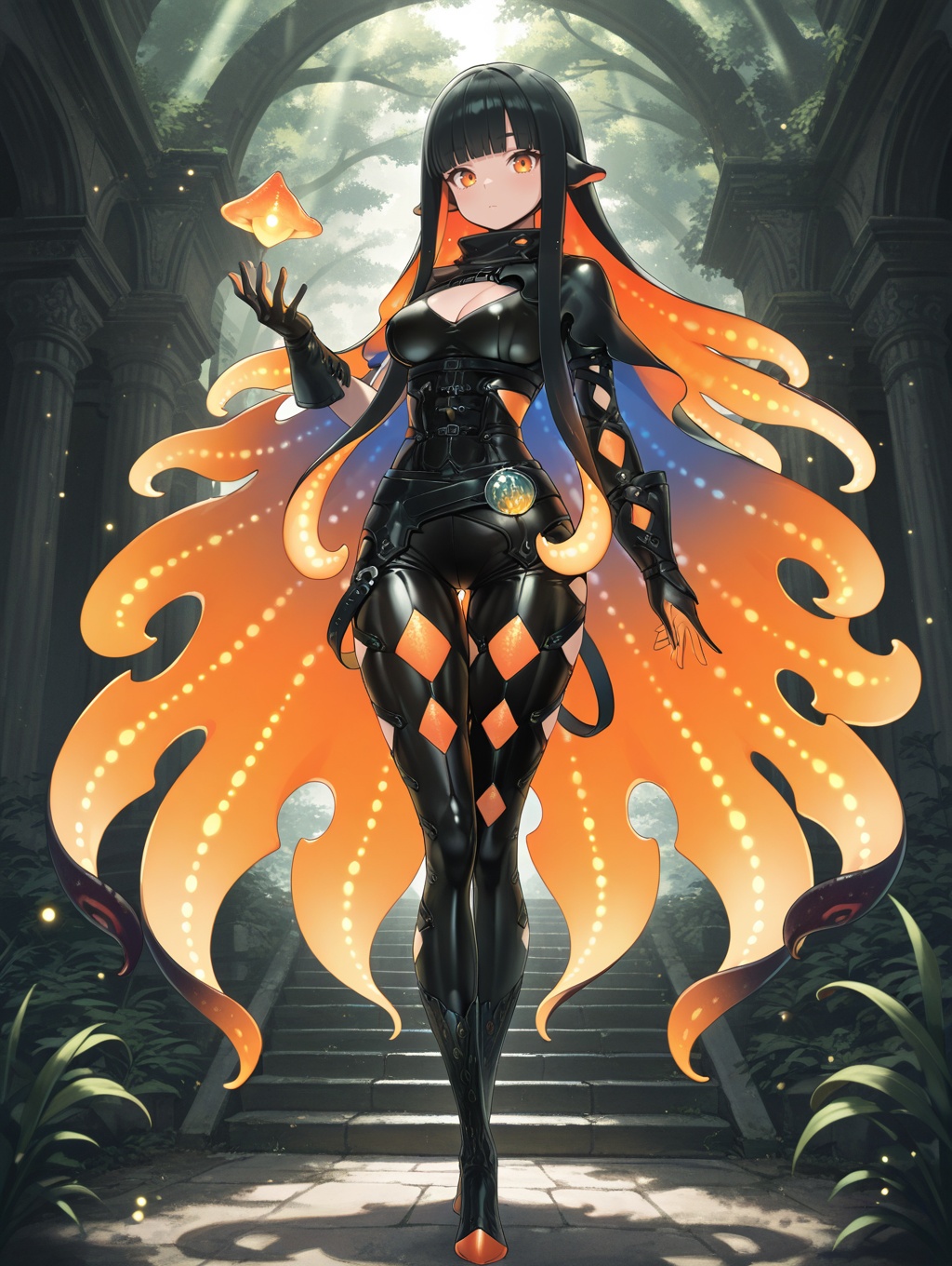 namielle armor,  1girl,  solo on Tensor.Art