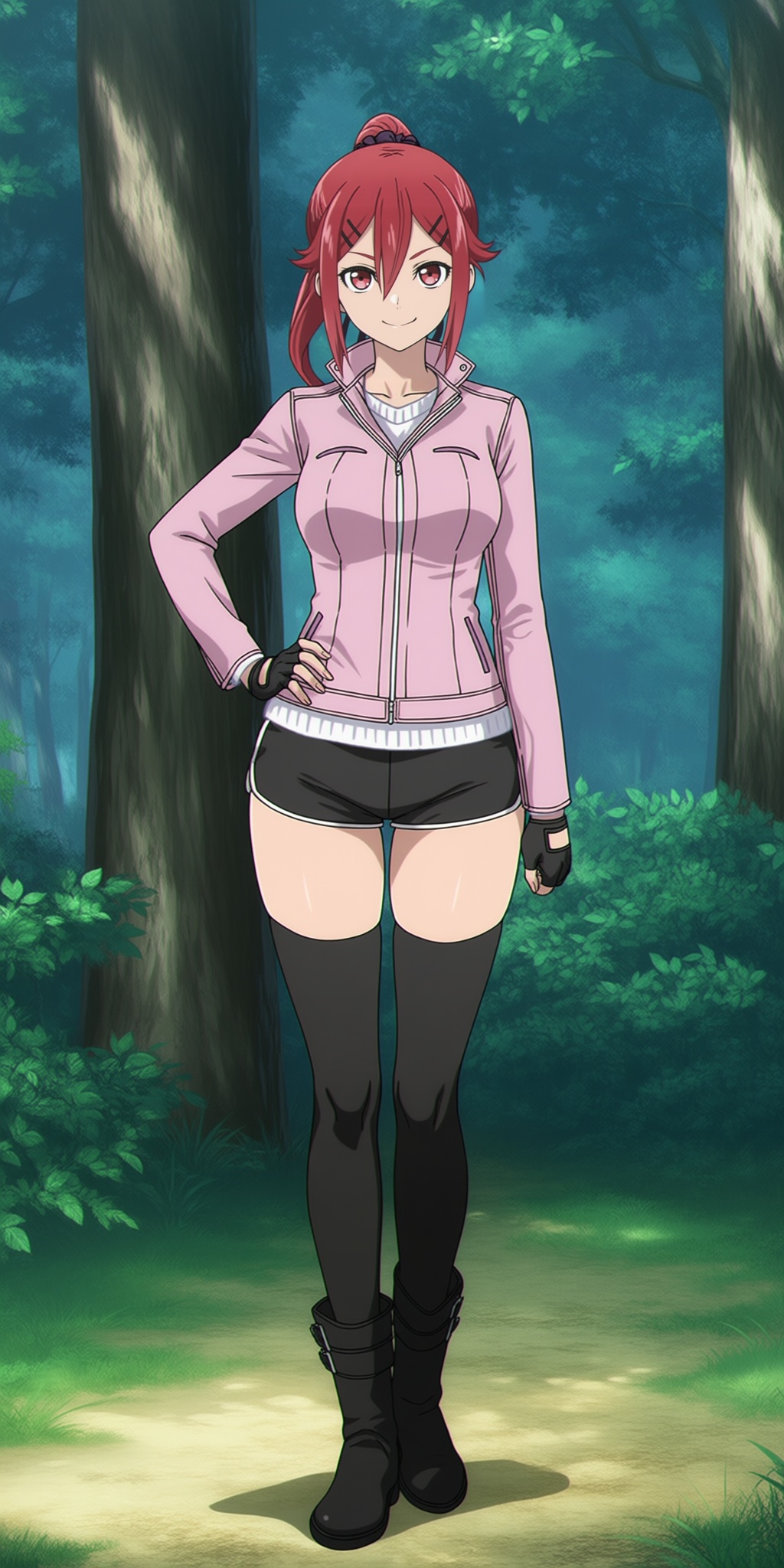 ichika kishimonjin-bt,  baseoutfit,  1girl on Tensor.Art