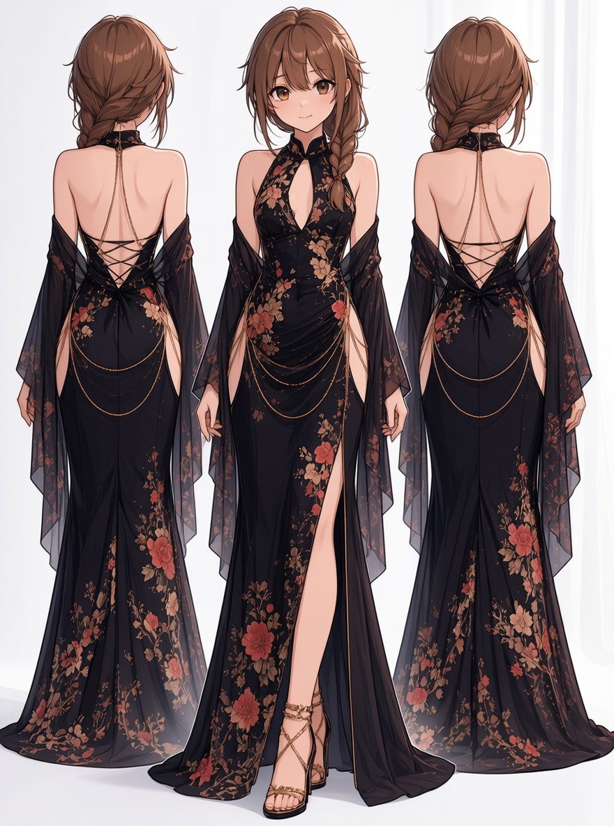 knmp057elegantdress,  newest,  best quality on Tensor.Art