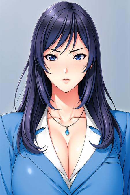 Simple blue Background,  dynamic pose,  standing at attention on Tensor.Art