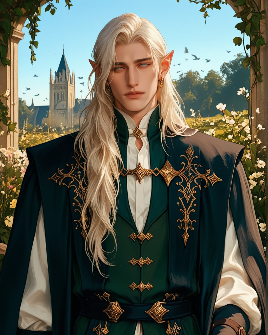 male focus,  solo,  mature on Tensor.Art