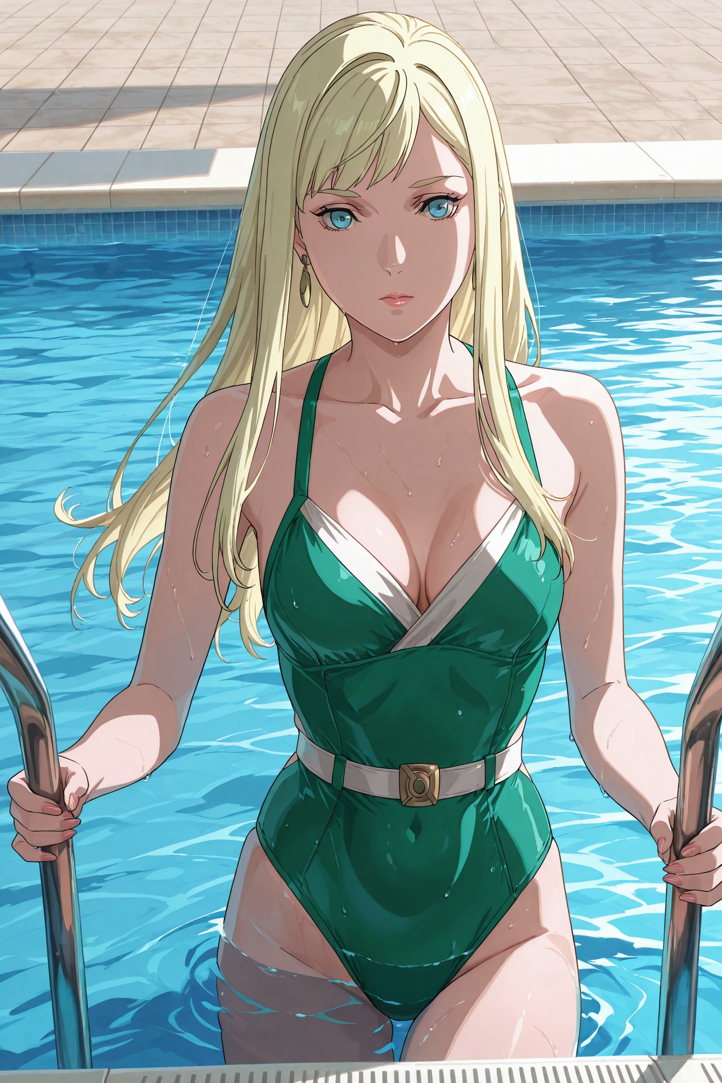 Mobile Suit GUNDAM HATHAWAY Anime Style,  Gigi Andalusia,  1girl on Tensor.Art