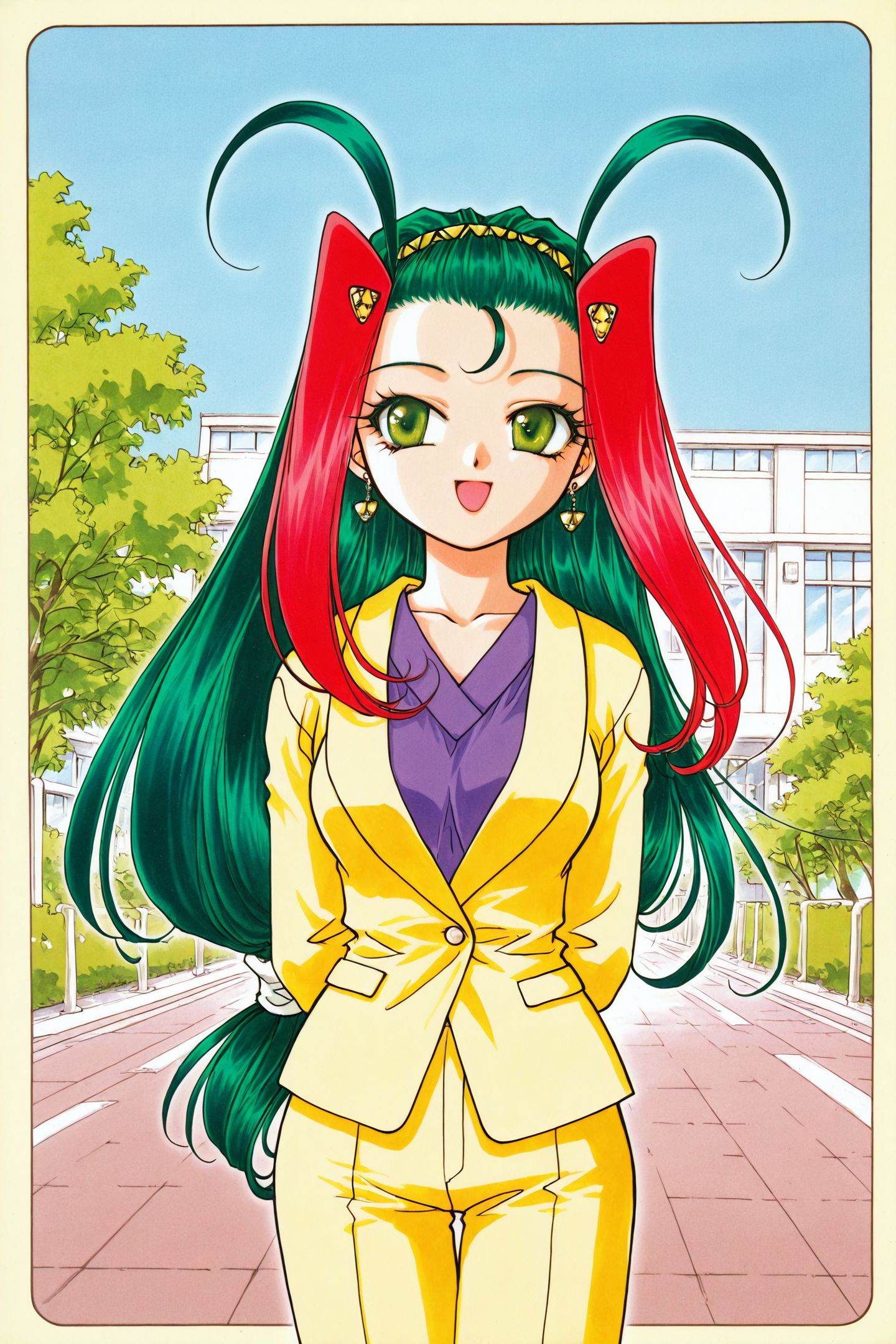 Minene Sakurano Style,  Keikounitten Ruuan,  1girl on Tensor.Art