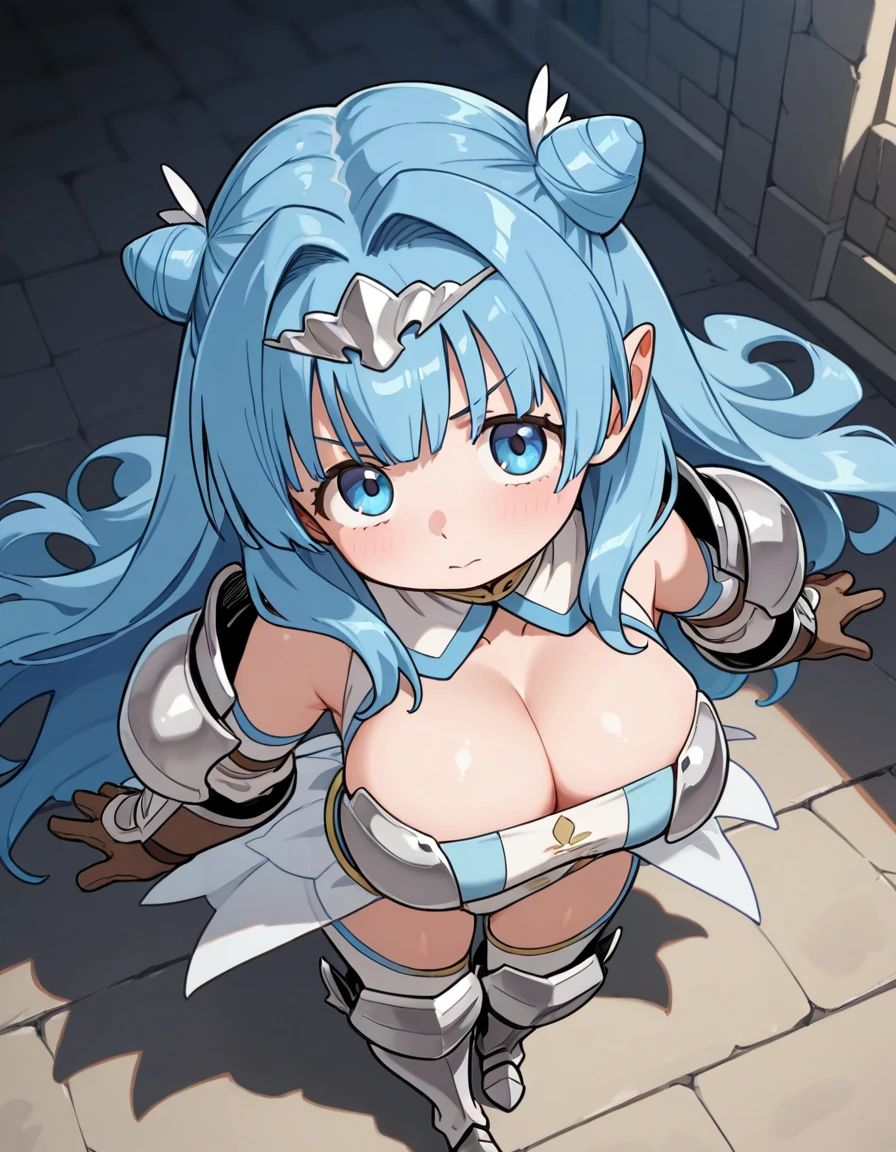 Sylphychan,  long hair,  double bun on Tensor.Art