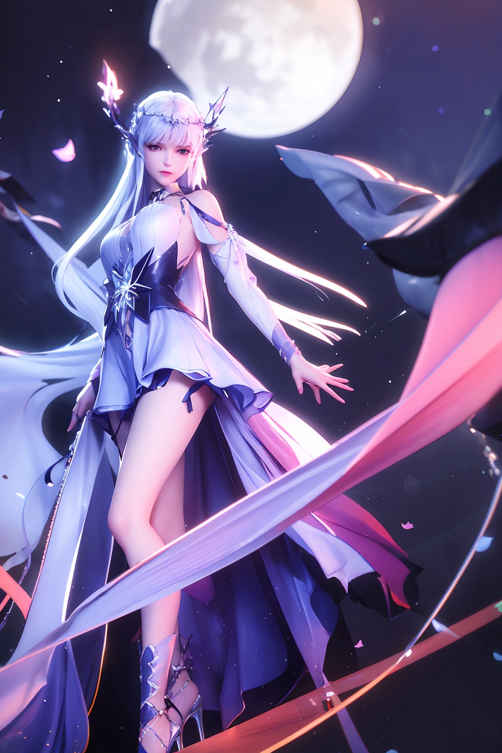 1girl,  solo,  long hair on Tensor.Art