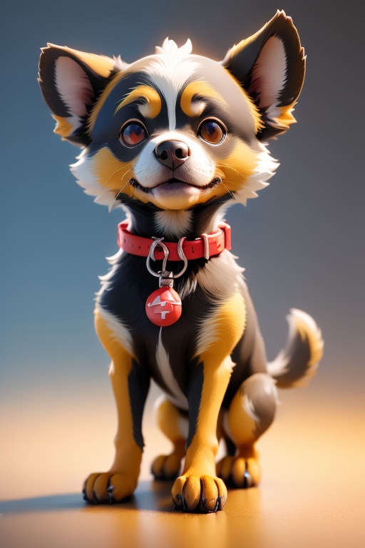<lora:鲜创一派@猿酷侠:1>,XCYP 1dog,C4D,
