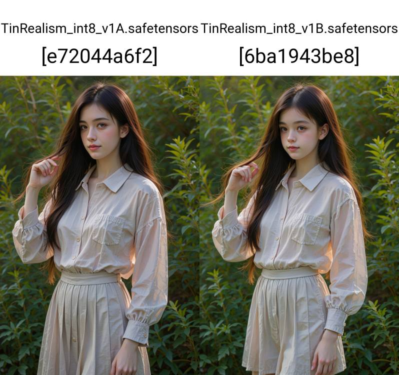 TinRealism_int8_v1A 偏真实感人像 by 天TIN on Tensor.Art