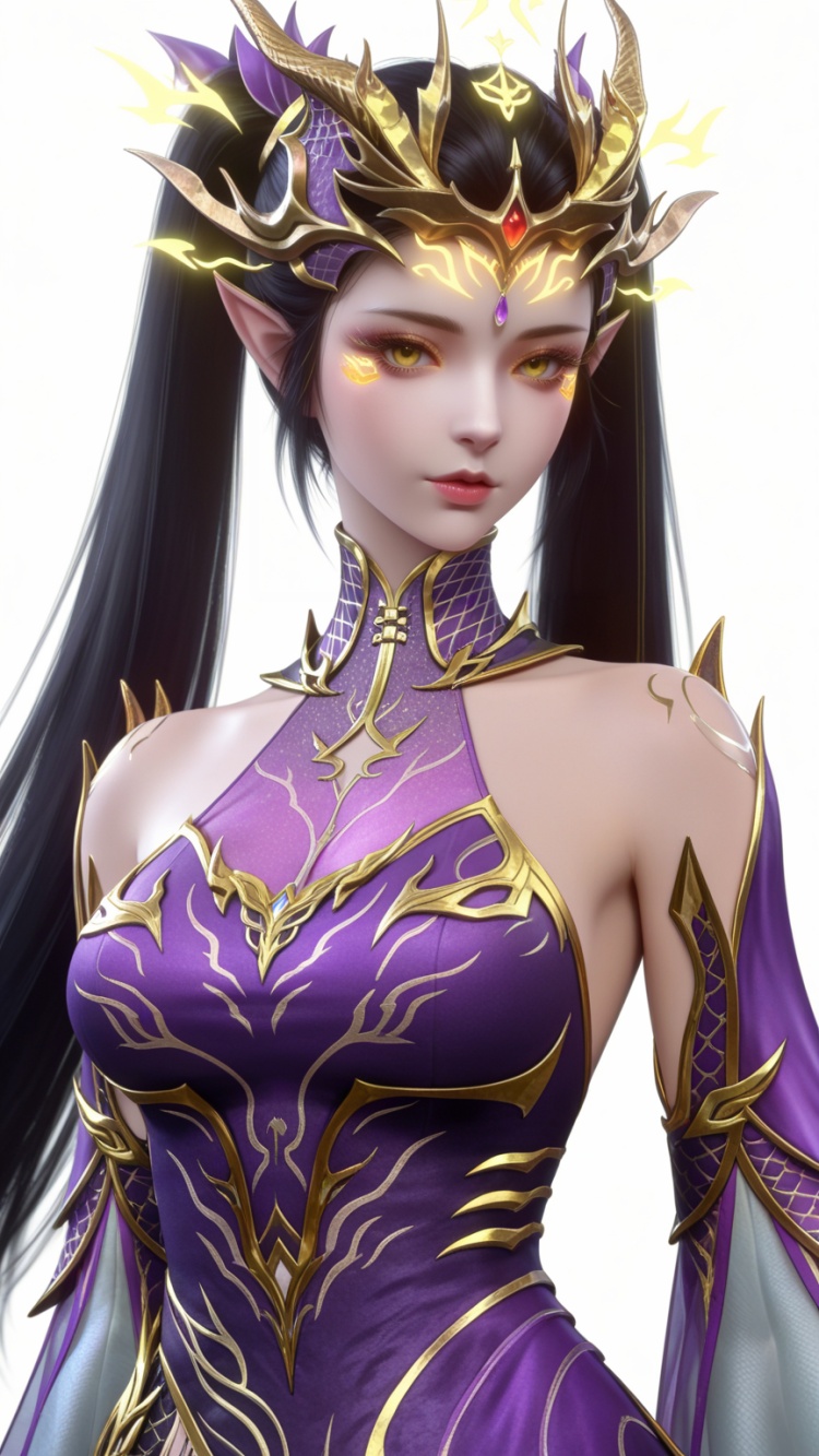 DJ_紫妍-新建模-龙皇-斗破苍穹 by DJ大江东去 on Tensor.Art
