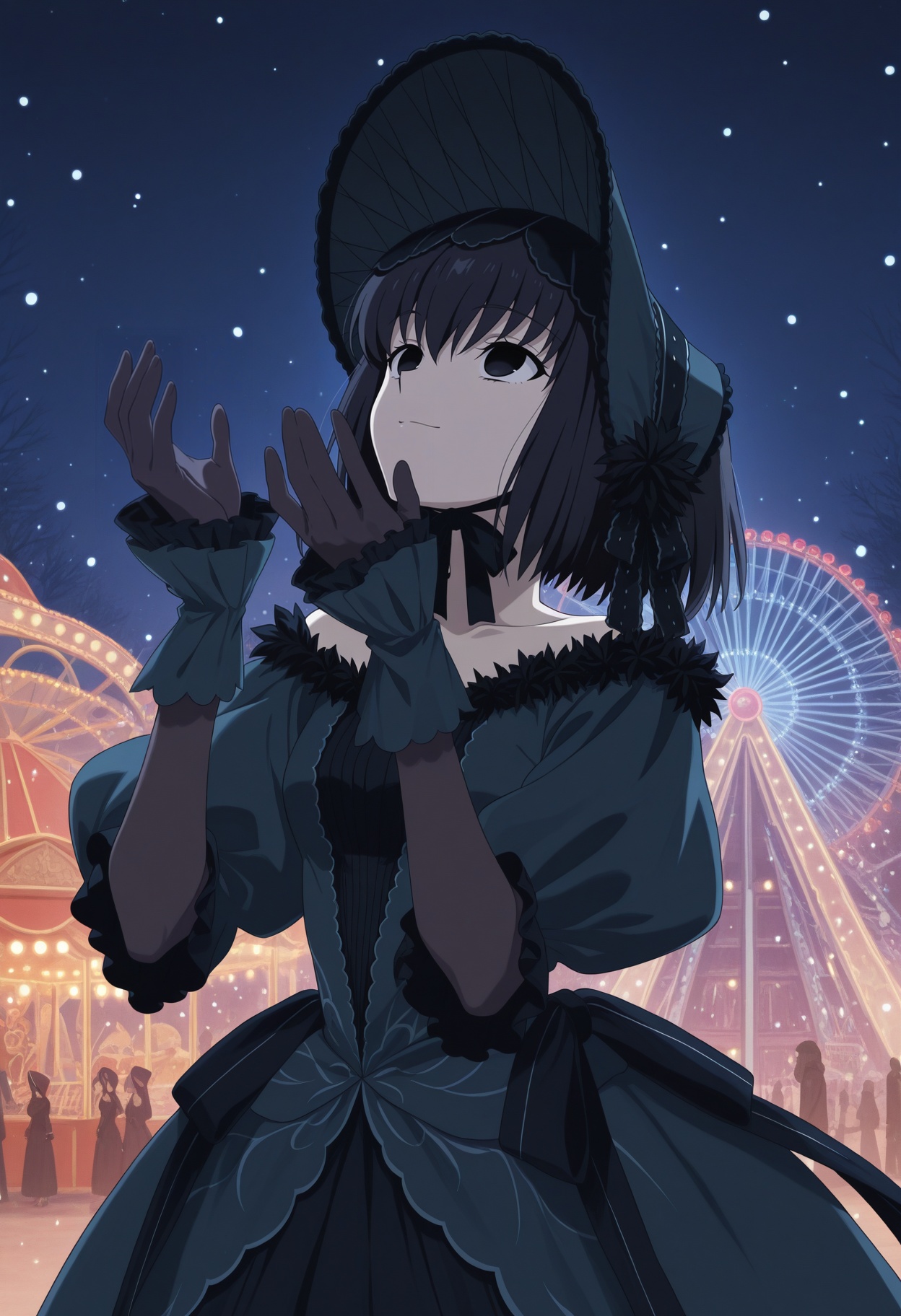 anime screencap,  anime coloring,  1girl on Tensor.Art