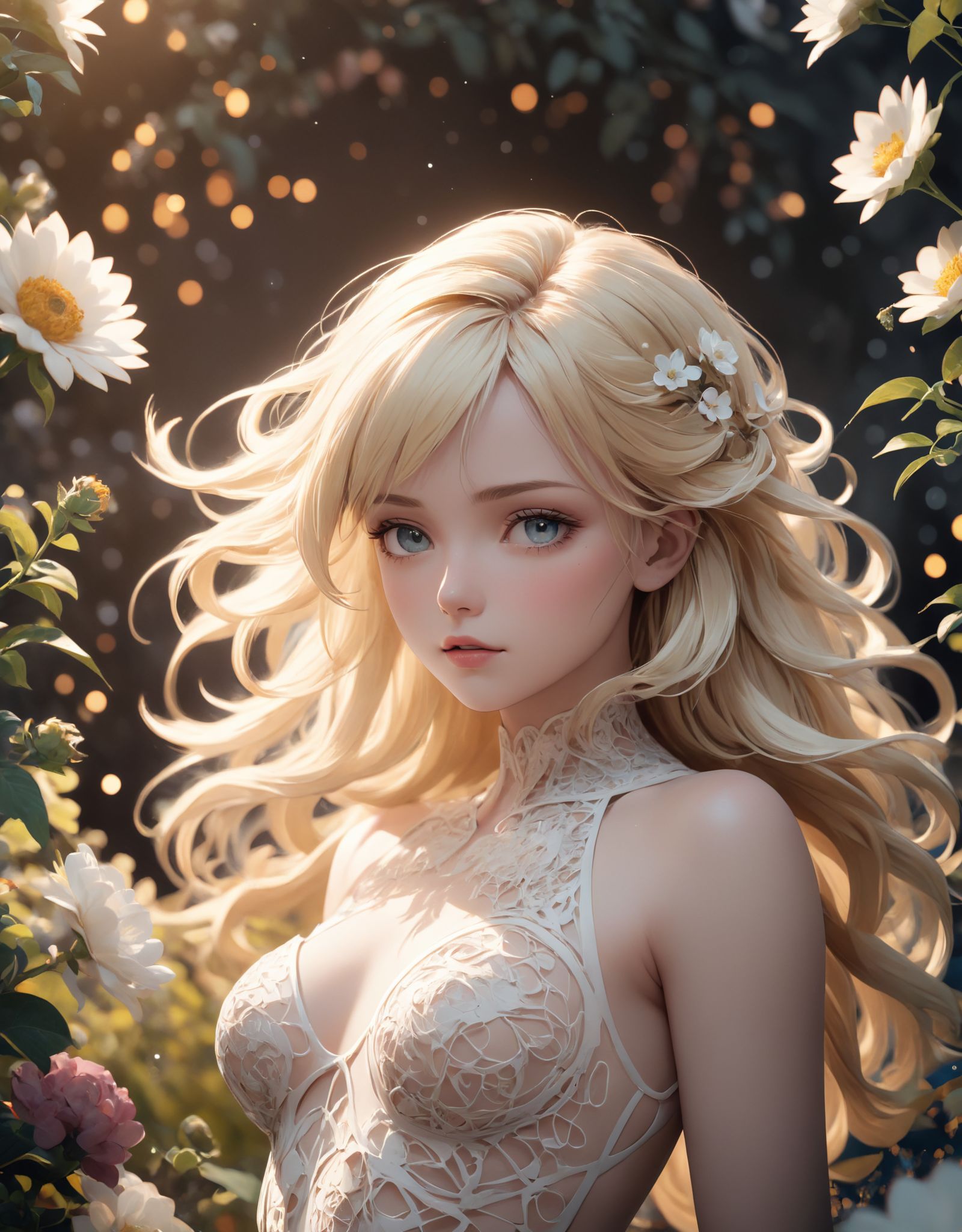 blonde,  highres,  best quality on Tensor.Art