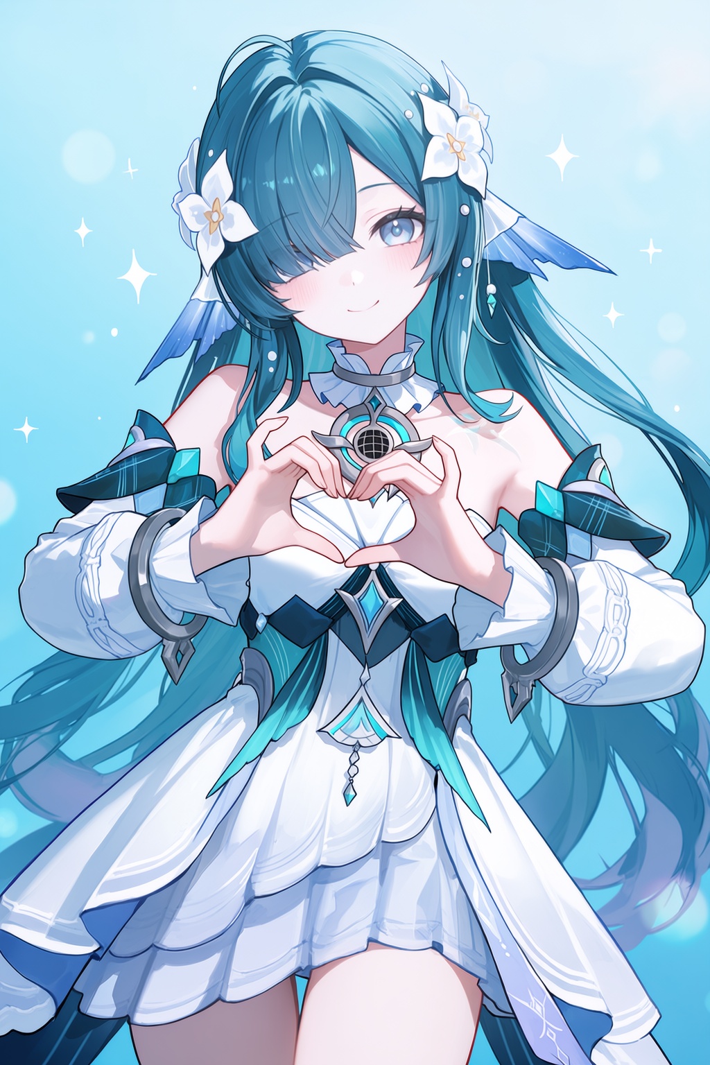 vodyanitsagenshin,  1girl,  solo on Tensor.Art