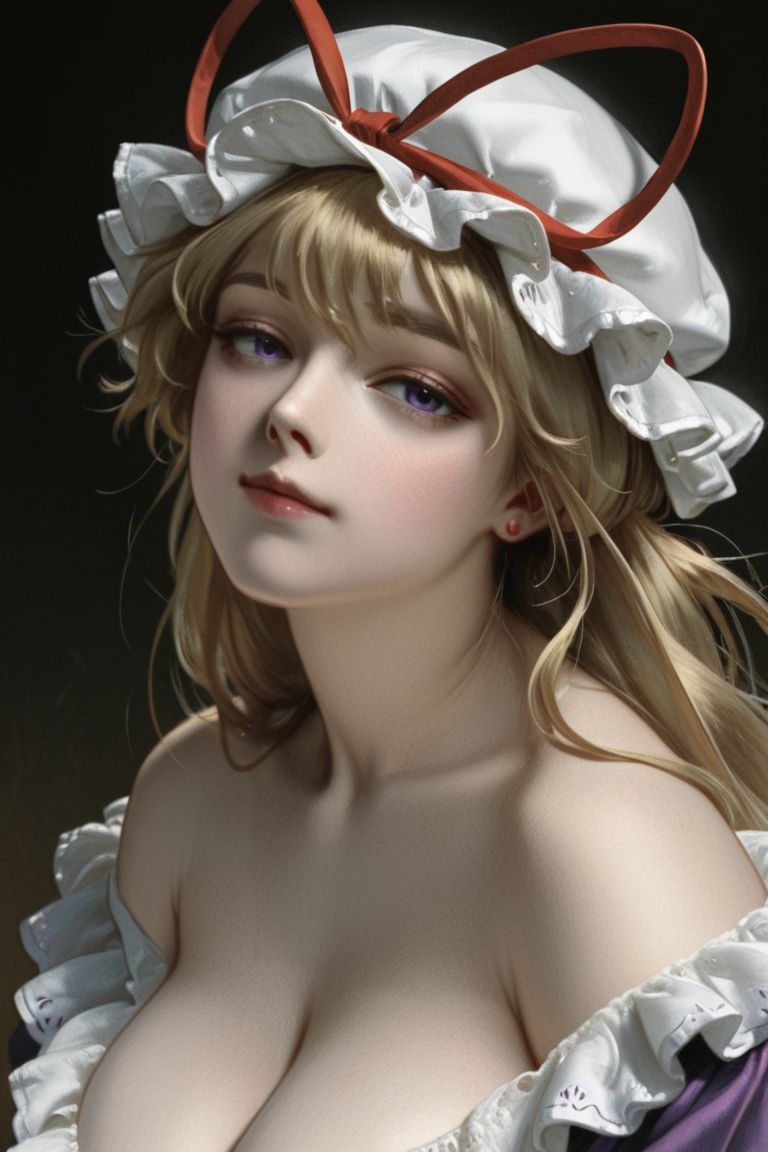 qbc,  yakumo yukari,  portrait on Tensor.Art