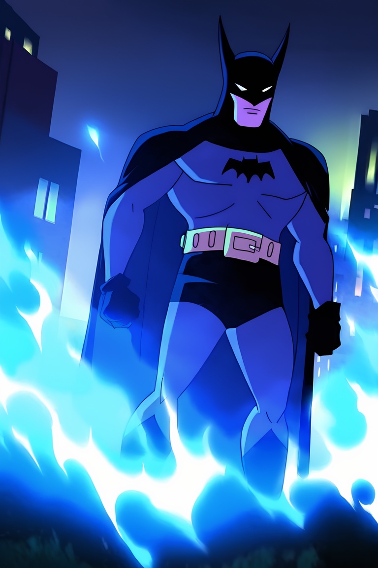 batman,  batman_cc_style,  solo on Tensor.Art
