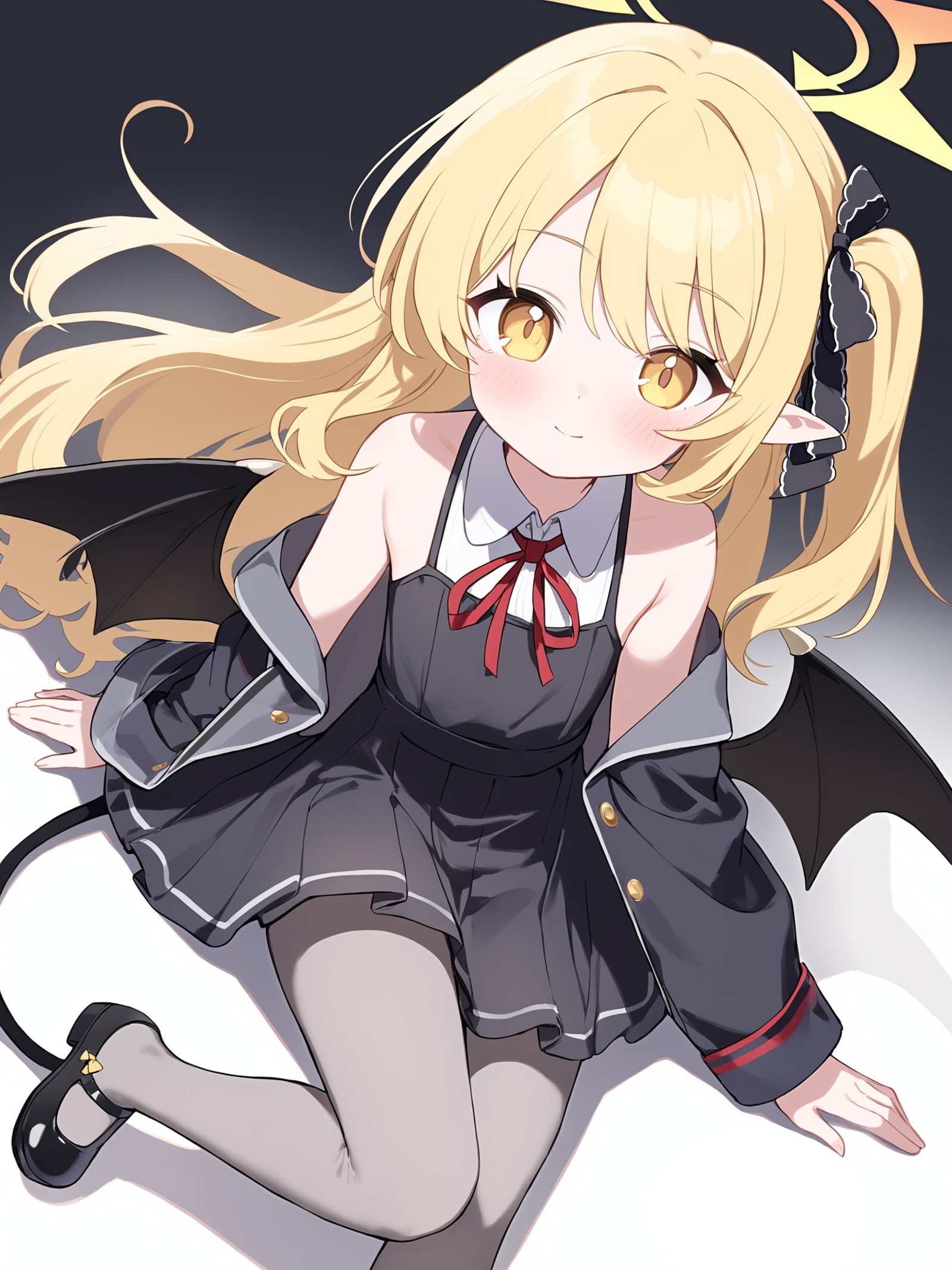 ibuki \(blue archive\),  yellow eyes,  pointy ears on Tensor.Art