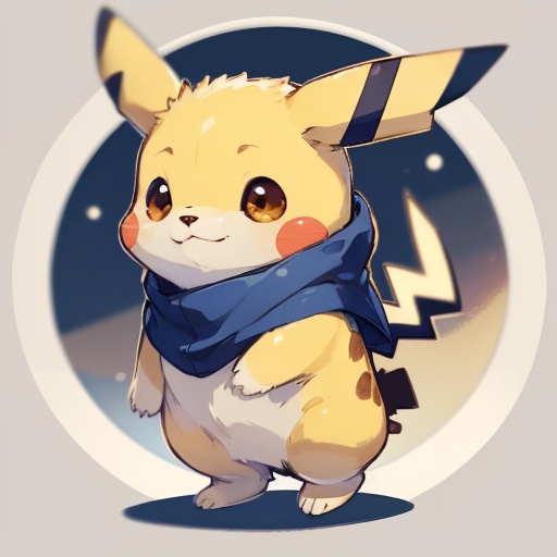 <lora:circle background:1>,(circle background),Pikachu,solo,standing,full body,brown eyes,closed mouth,blurry,smile,