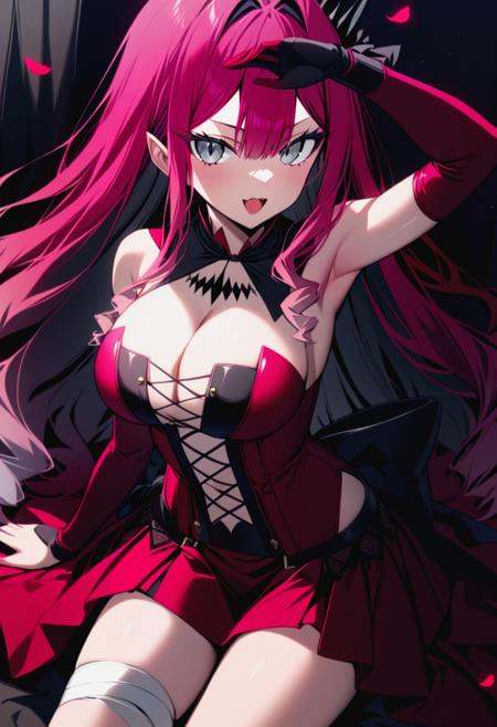 1girl,  arm_up,  armpit_crease on Tensor.Art