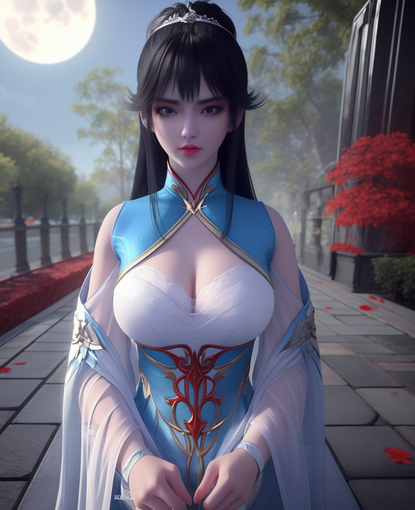 (,  1girl, on Tensor.Art