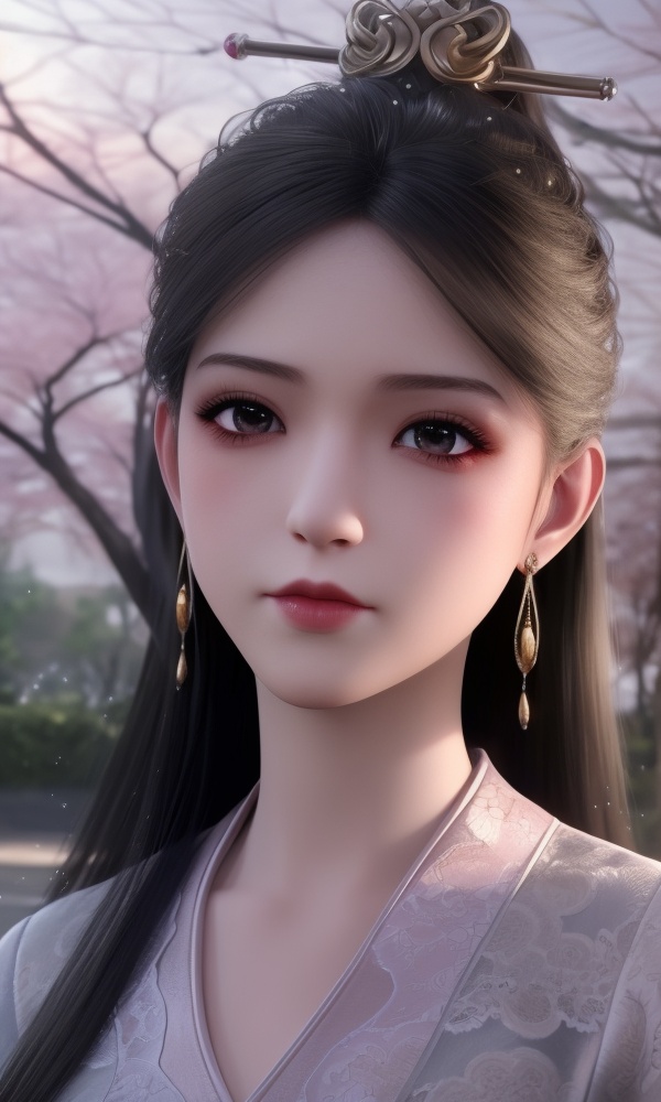 (,1girl, ,best quality, ),looking at viewer, <lora:385-DA-永生-方清薇:0.8> ,, ultra detailed background,ultra detailed background,ultra realistic 8k cg,,masterpiece, (( , )), fiction,mole,  ,tamari \(flawless\),    ,see-through, lace, (()),(((, solo, sun, , bare_tree, )))