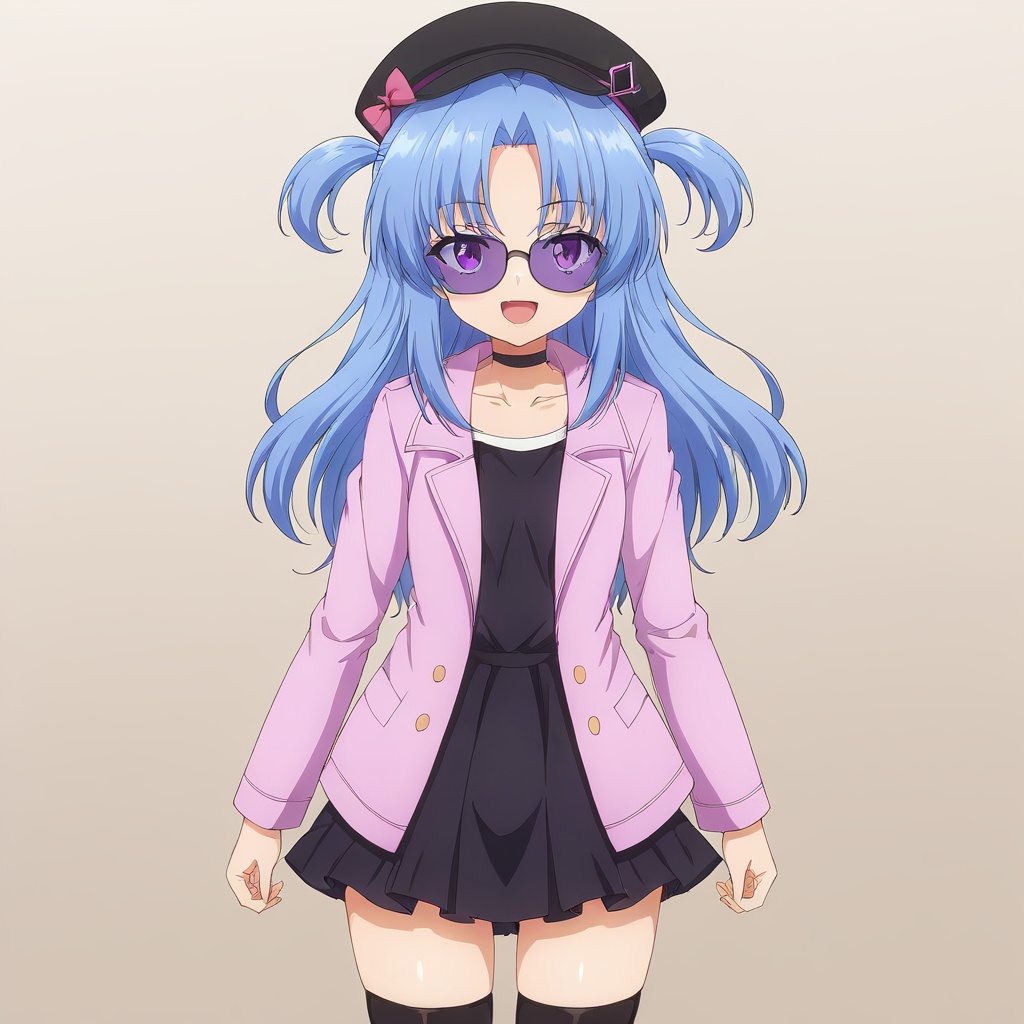 1girl,  solo,  thighhighs on Tensor.Art