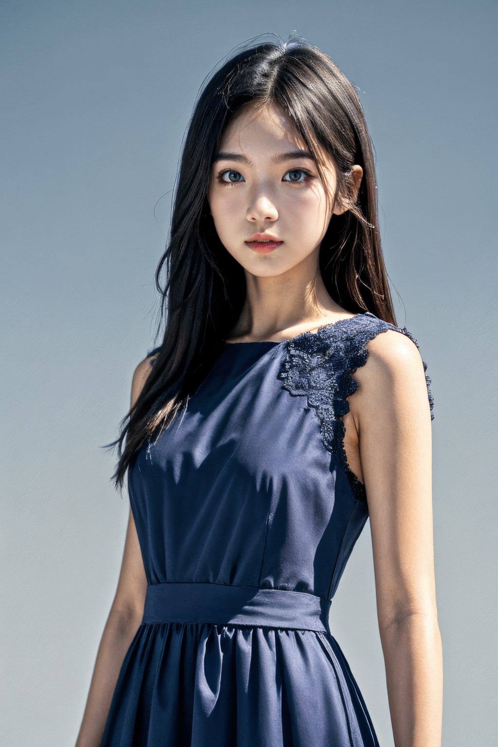 girl,  upper body,  realistic by 天TIN on Tensor.Art