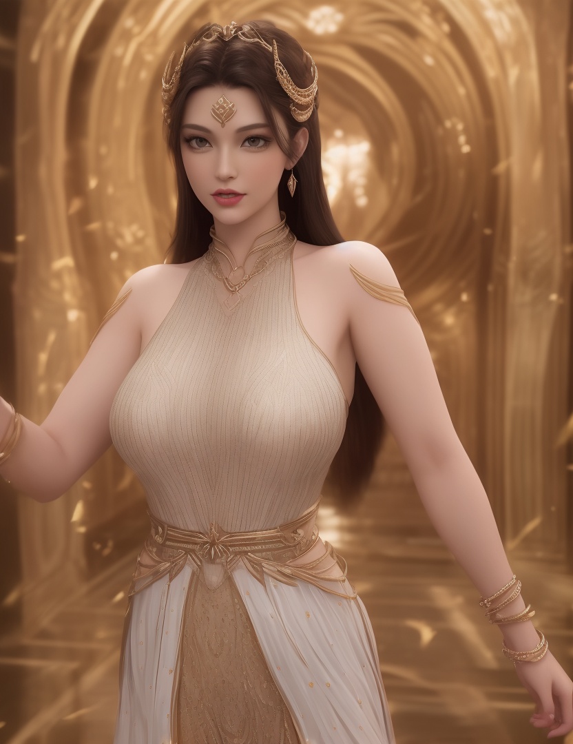 ultra realistic 8k cg, picture-perfect face, flawless, clean, masterpiece, professional artwork, famous artwork, cinematic lighting, cinematic bloom, perfect face, beautiful face, beautiful eyes, ((perfect female body, narrow waist)), red eyes, gorgeous queen, royal, divine, goddess, godlike, (royal palace), fantasy, dreamlike, unreal, science fiction, , beautiful clothes, lace, lace trim, lace-trimmed legwear, nsfw, breasts out,  (rich:1.4), prestige, luxury, jewelry, diamond, gold, pearl, gem, sapphire, ruby, emerald, intricate detail, delicate pattern, sexy, charming, alluring, seductive, erotic, enchanting, hair ornament, necklace, earrings, bracelet, armlet, ,(solo:1.5, ) (1girl:1.8),(,gigantic breasts,)<lora:DA_HenRenDaDi:0.5>