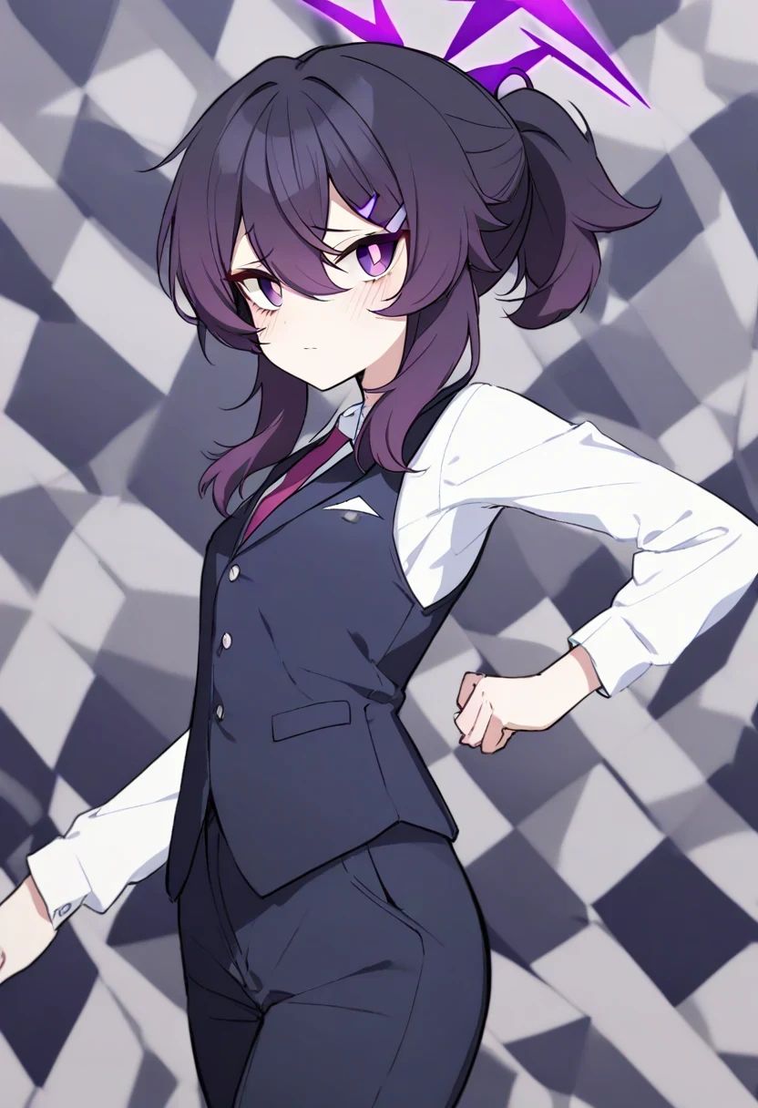1girl,  haruka \(suit\) \(blue archive\),  halo on Tensor.Art