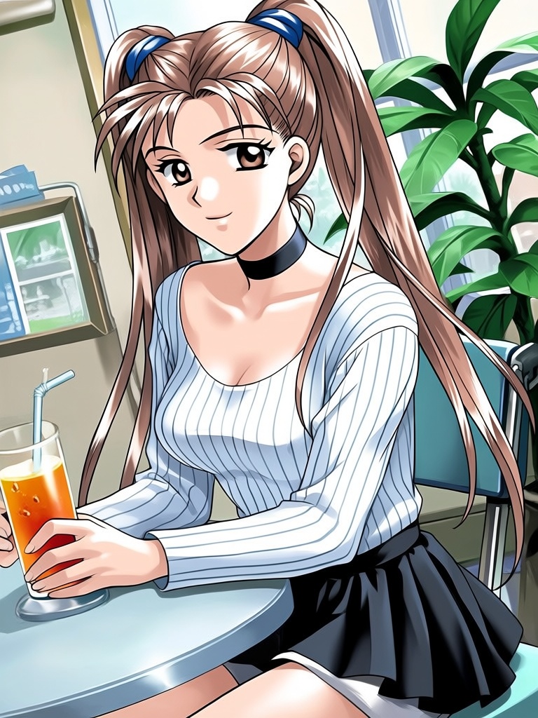 1990s (style),  Kanou_Ryouko,  1girl on Tensor.Art
