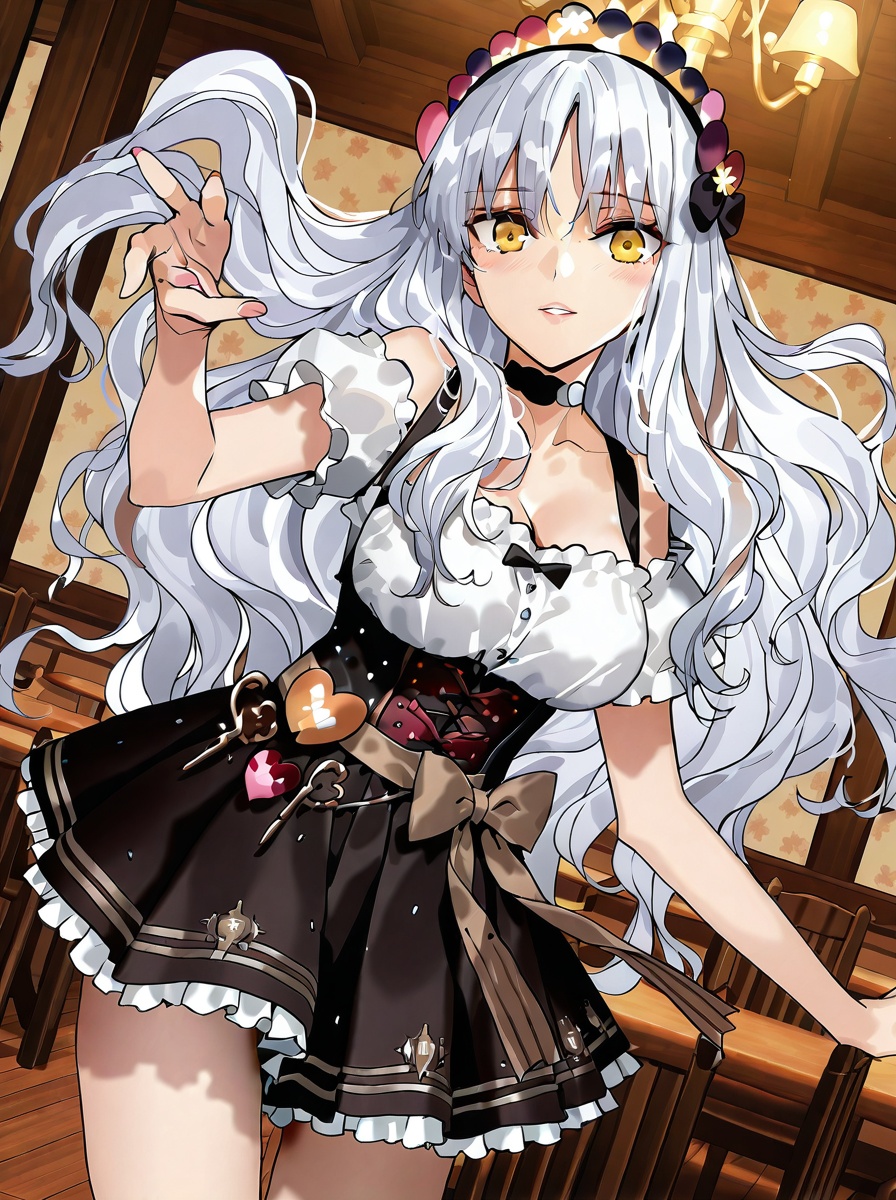 mzuki,  caren,  maid on Tensor.Art