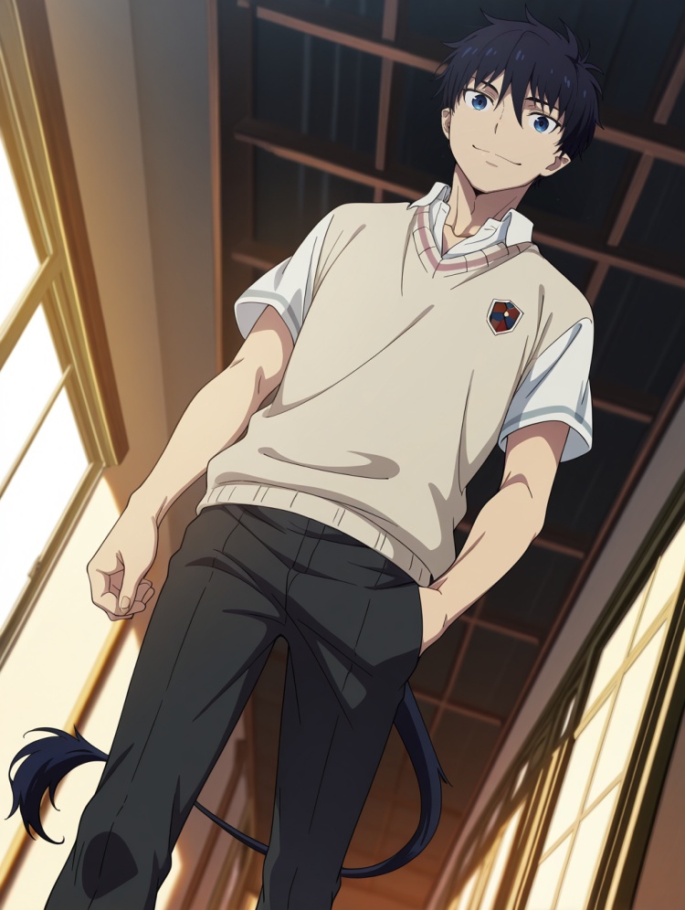 Rin Okumura - Ao no Exorcist by Lineko on Tensor.Art